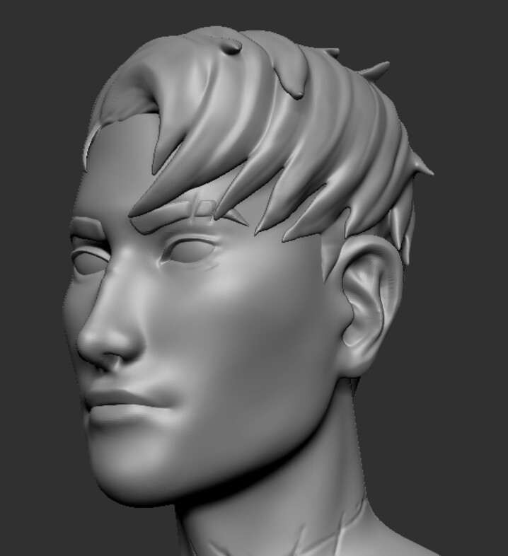 Random face. Скульптинг в 3д макс. Zbrush head sculpt. Скульптинг в blender. Прически zbrush.