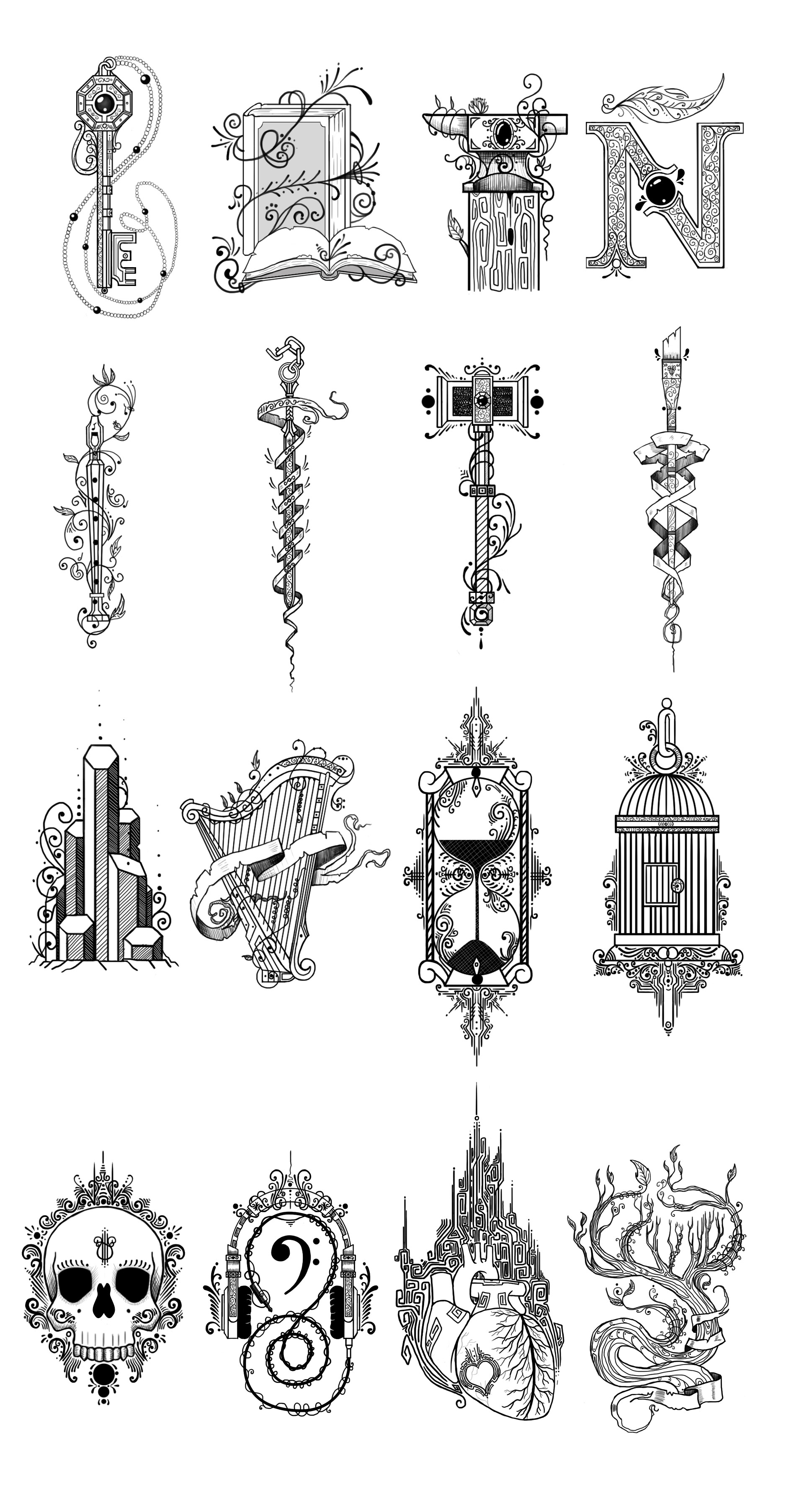 ArtStation Ornamental Objects Design