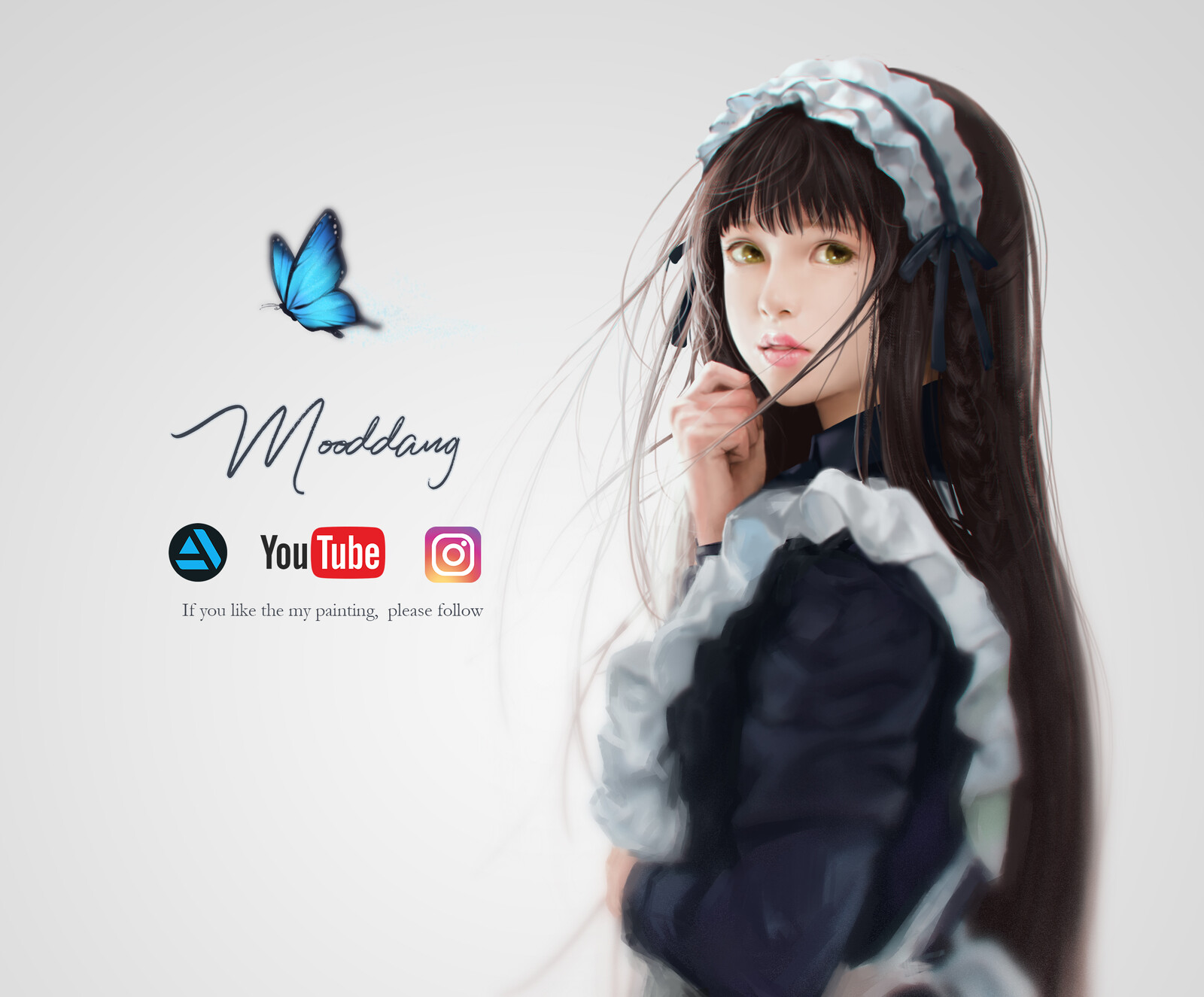 Artstation Speed Painting Maid Girl Moo Ddang Ddang bangtan ddang but reality, ddang worldwide, ddang on 18 13 38 ddang u wrong me right look at this ddang stop there for a bit ice ddang ya! artstation