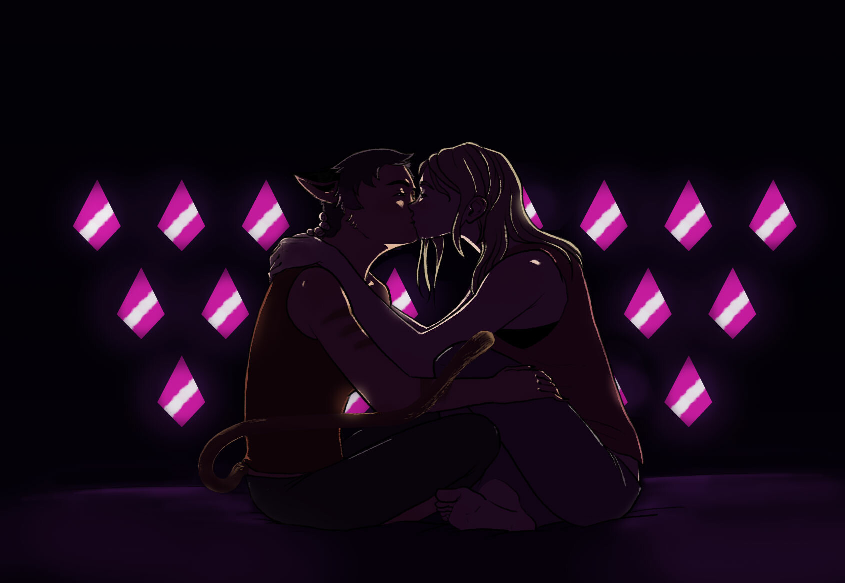 Artstation Catradora On Darla Fanart Clarissa Ahlers Really nothing else to say, except catra isn't a damsel in distress 24/7. catradora on darla fanart clarissa ahlers