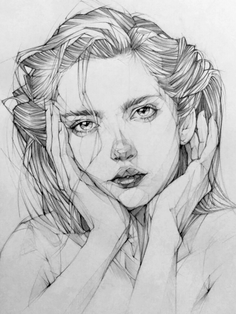 ArtStation - pencil drawing portrait Toh-Yasu藤保 #105