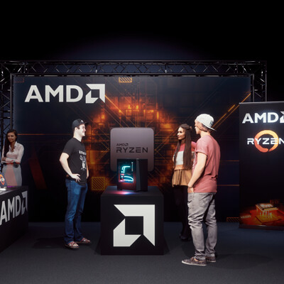 AMD Booth Concept