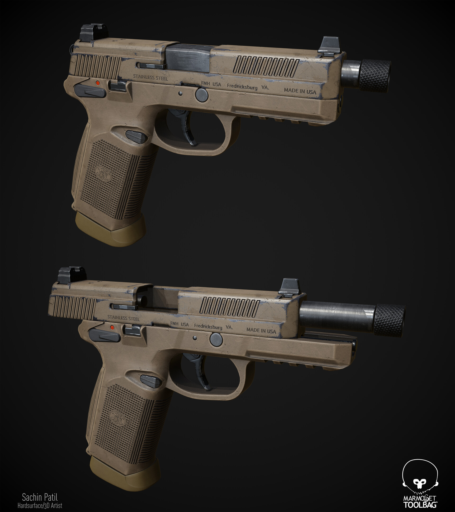 Sachin Patil - FNX-45 Tactical Pistol