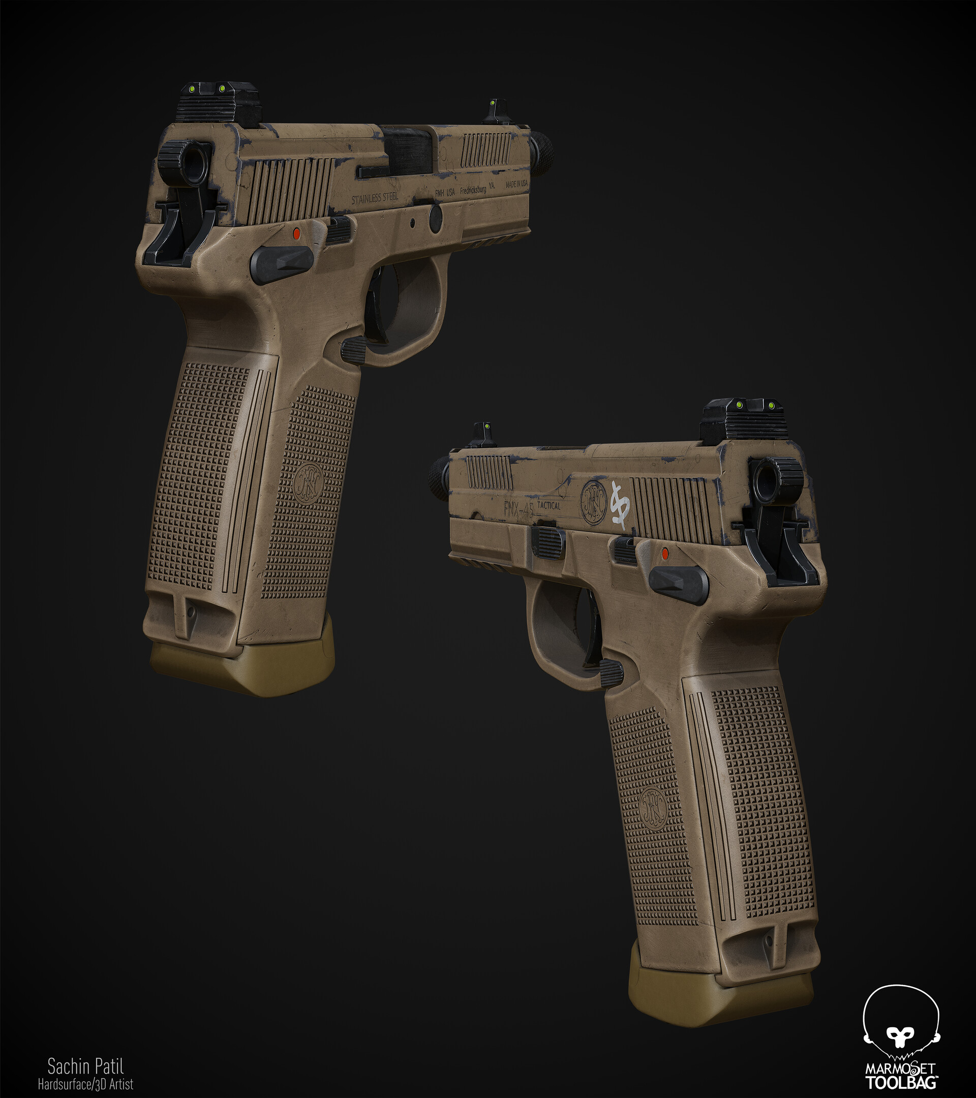 Sachin Patil - FNX-45 Tactical Pistol