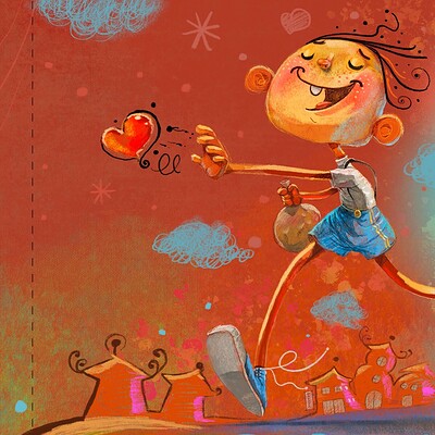 Child book illustration