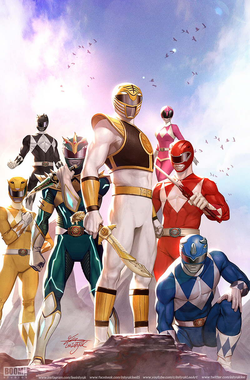 Mighty Morphin #1 Main cover