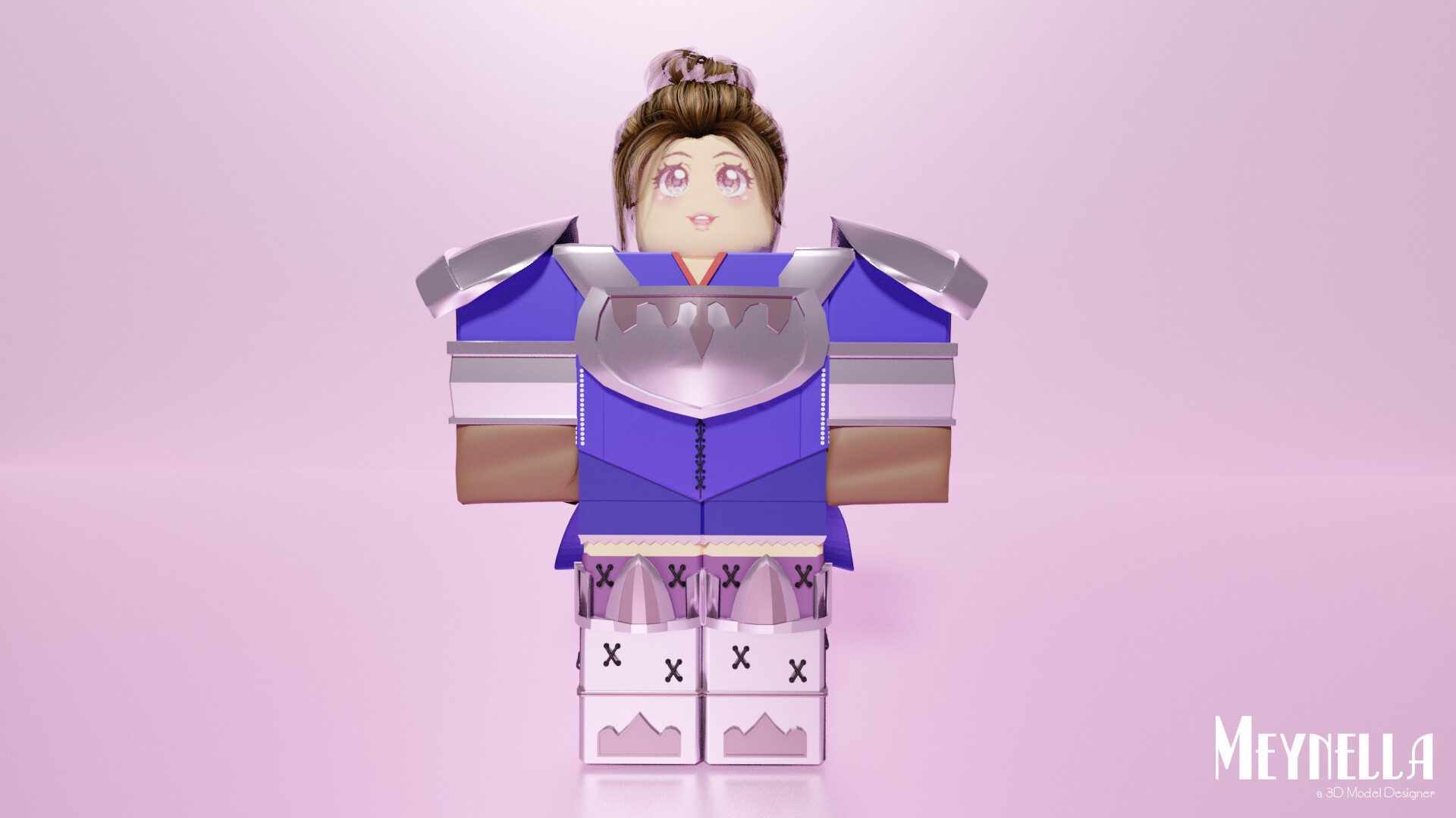 Artstation Roblox 3d Clothing Female Knight Armor Meynella Zen - female cheap roblox outfits