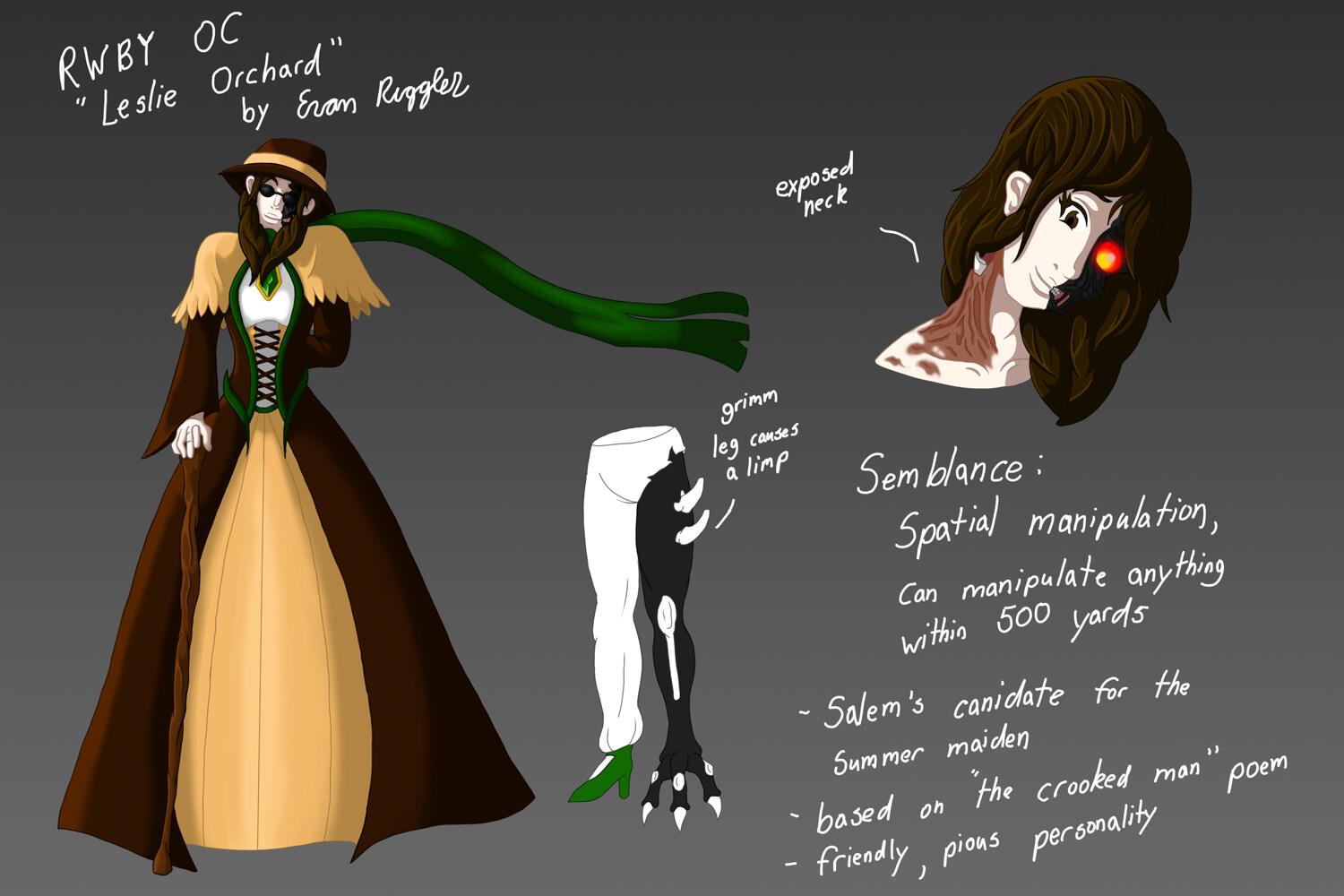 Evan Ruggles Rwby Oc Leslie Orchard Evan Ruggles Rwby Oc Leslie Orchard