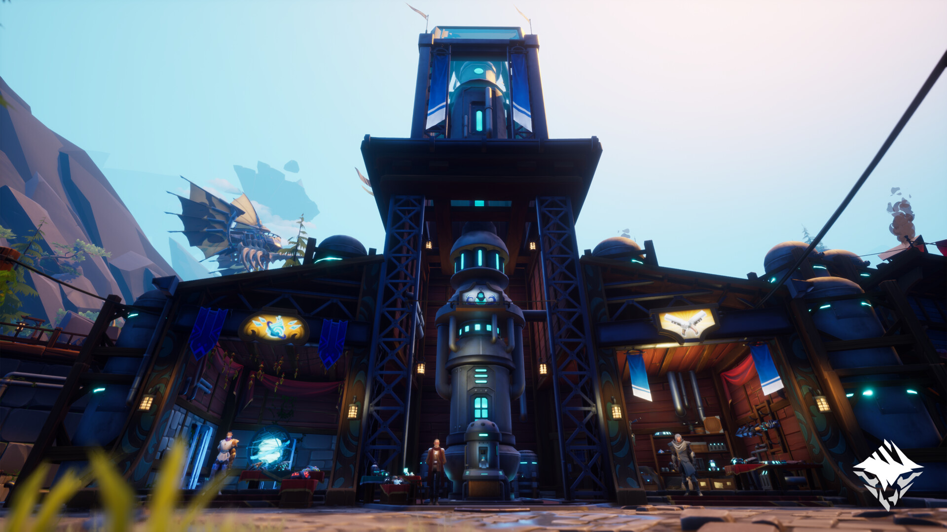 Juan Carlos Nuno Dauntless City Hub Advance Crafting Building.