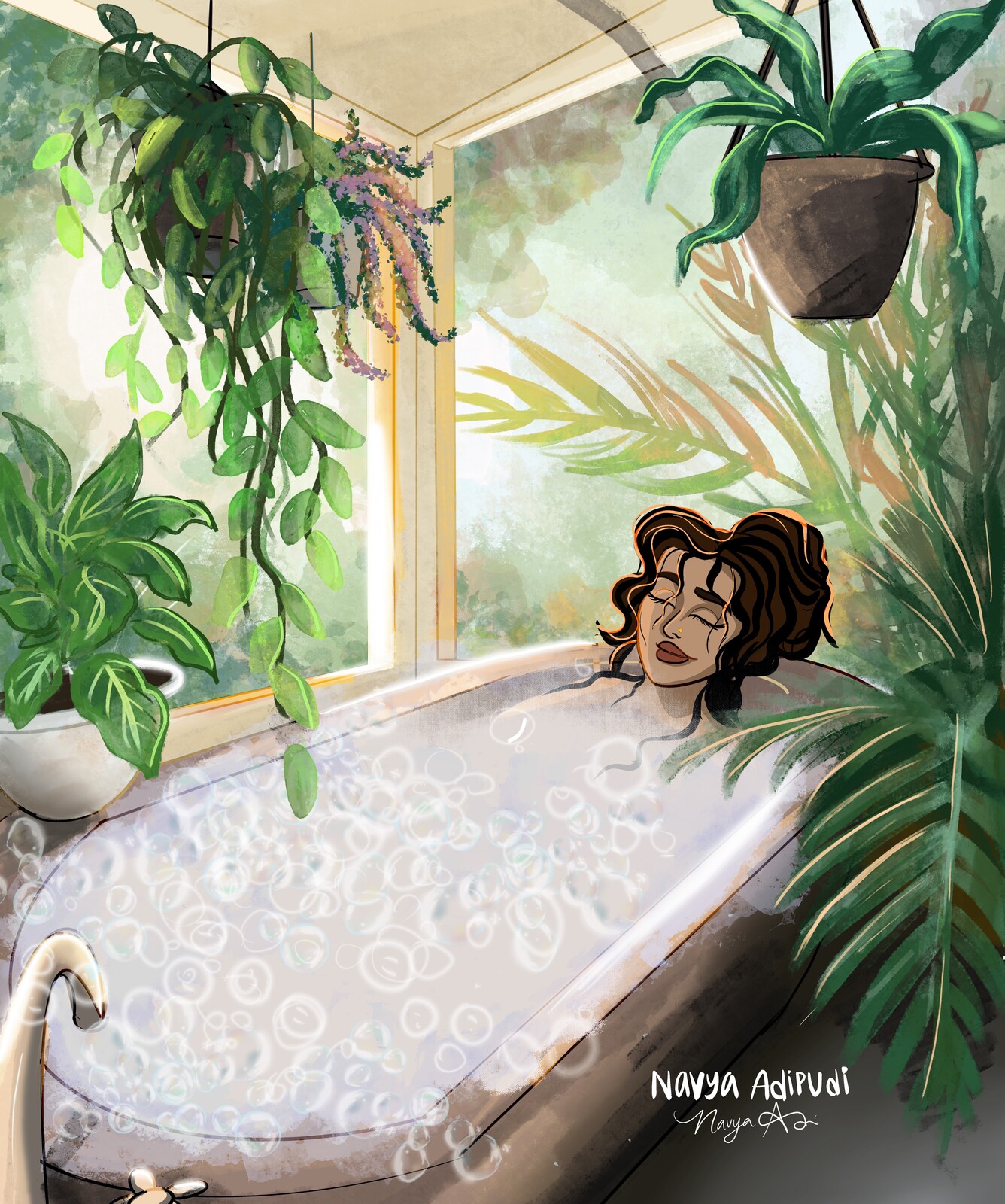bathtub serenity