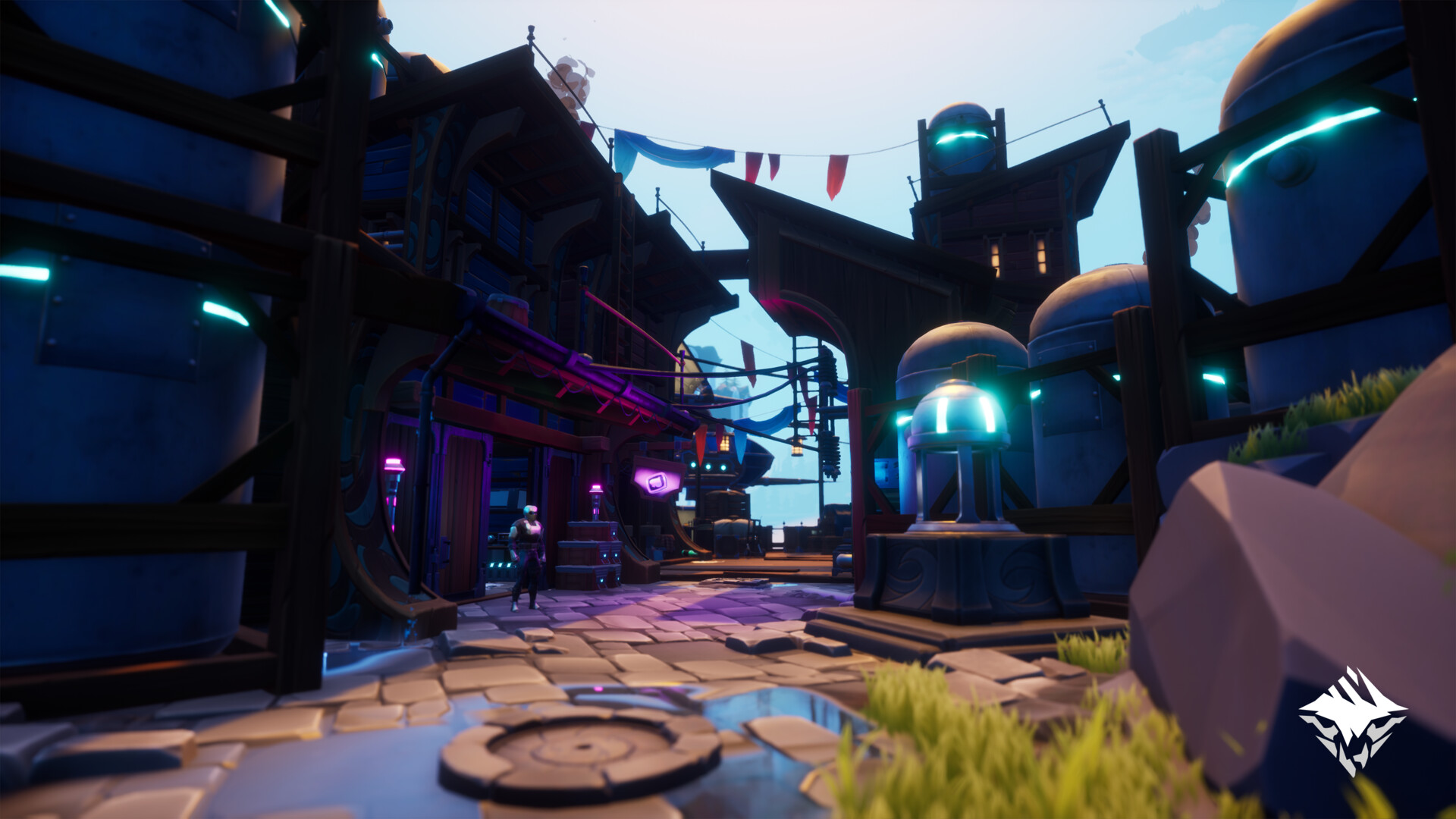 Juan Carlos Nuno Dauntless City Hub Advance Crafting Building.