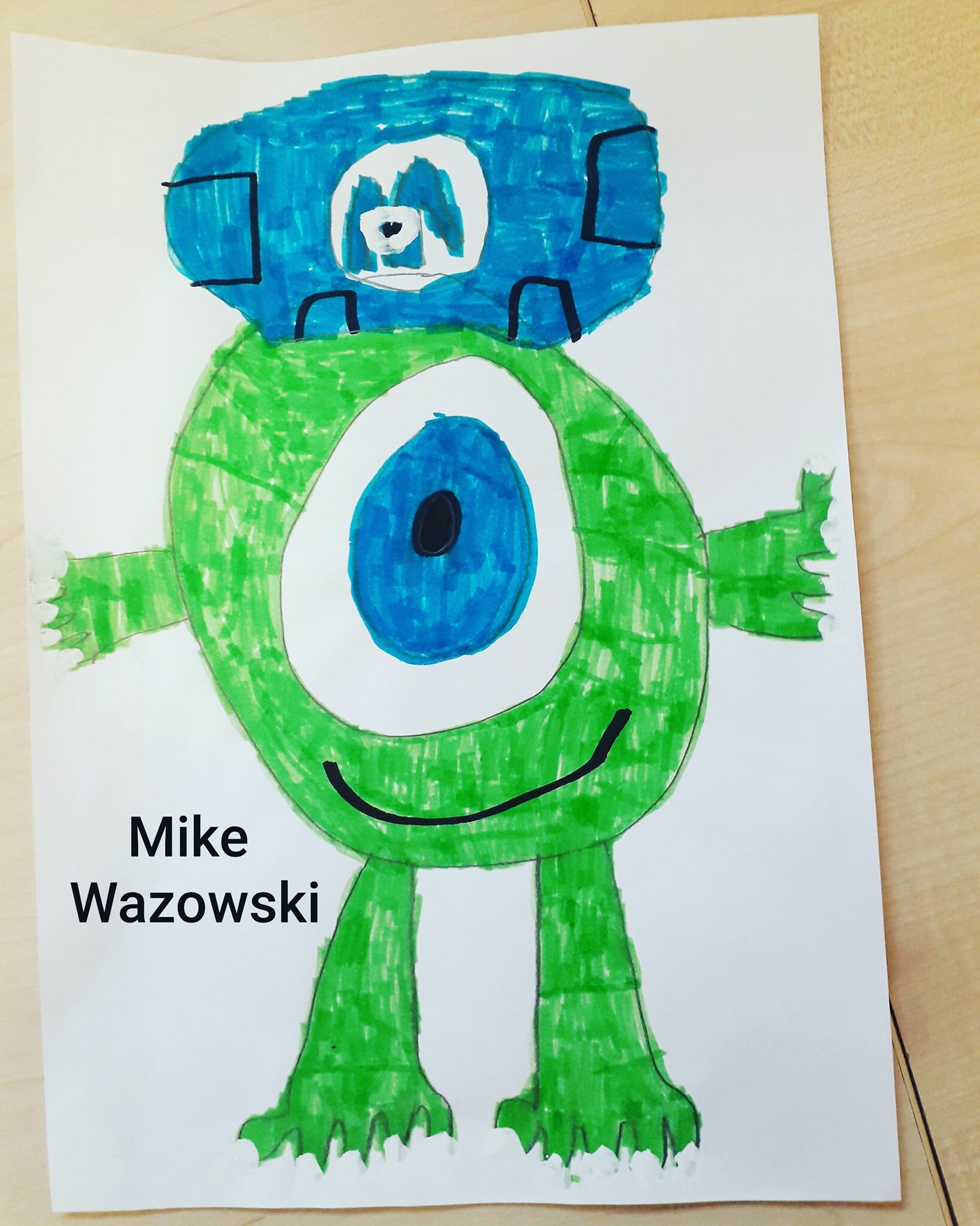 Artstation Mike Wazowski From Monsters Inc Monsters University Awesomedesigns 1zero3