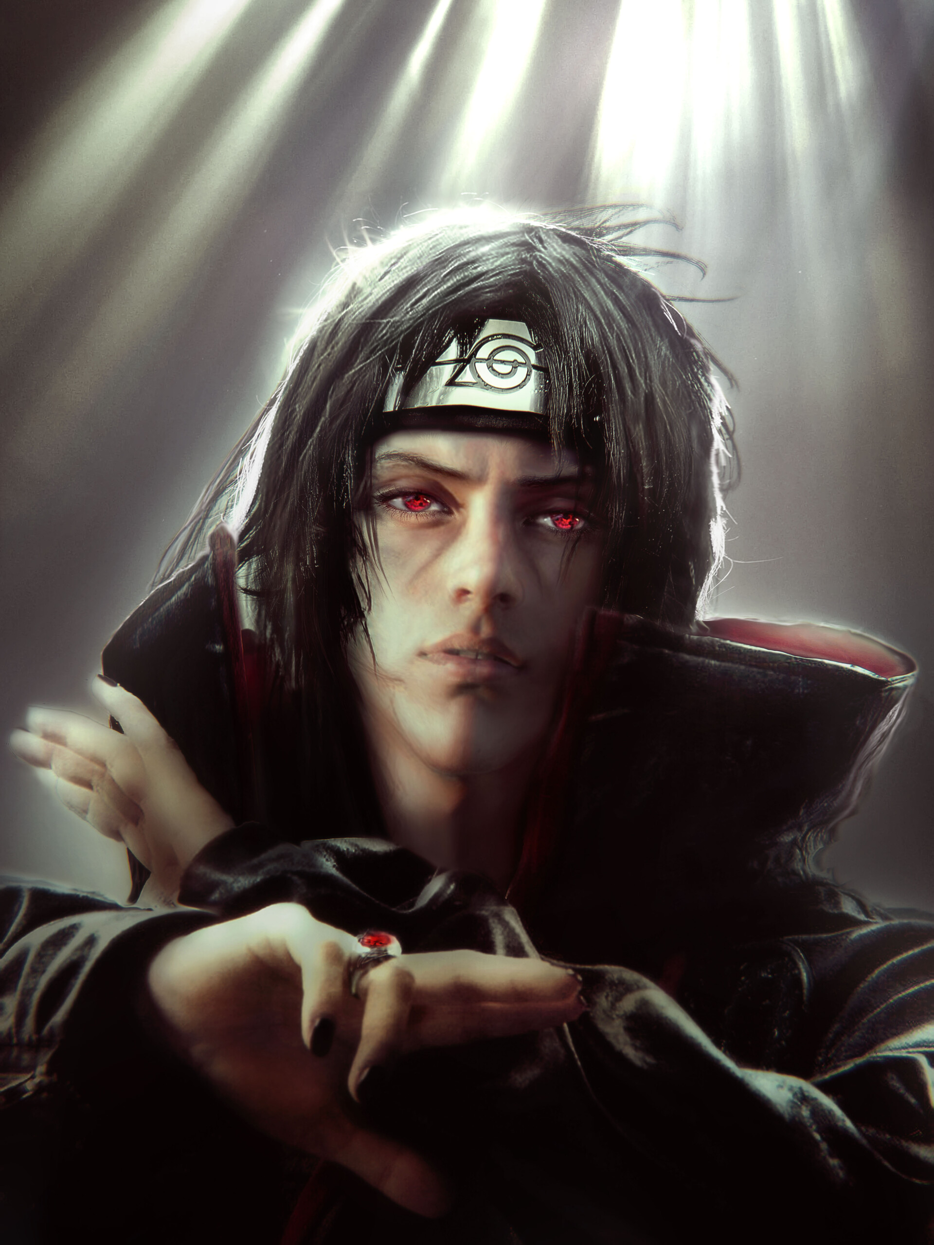Itachi Fanart Realistic Artstation Itachi Uchiha Realistic Fan Art Patrick Belfiore artstation