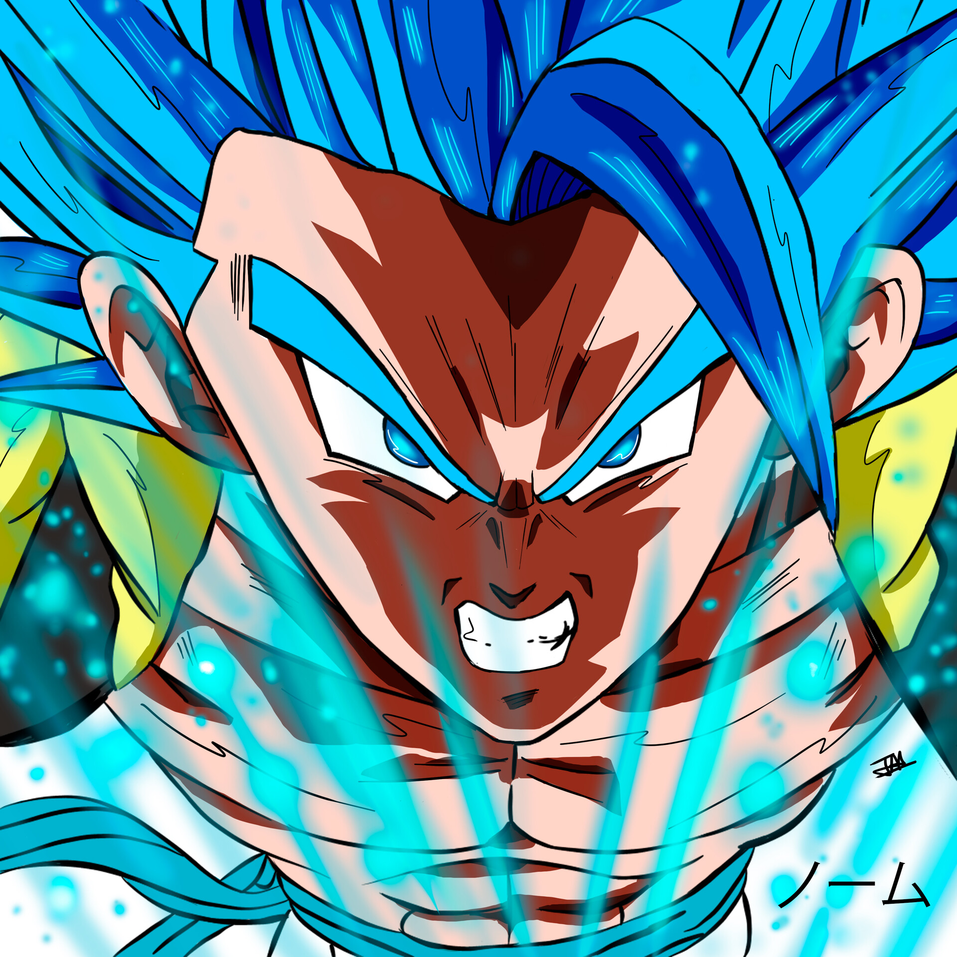 ArtStation - Gogeta Blue