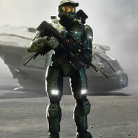 Artstation Fan Art Halo Infinite Box Art Master Chief