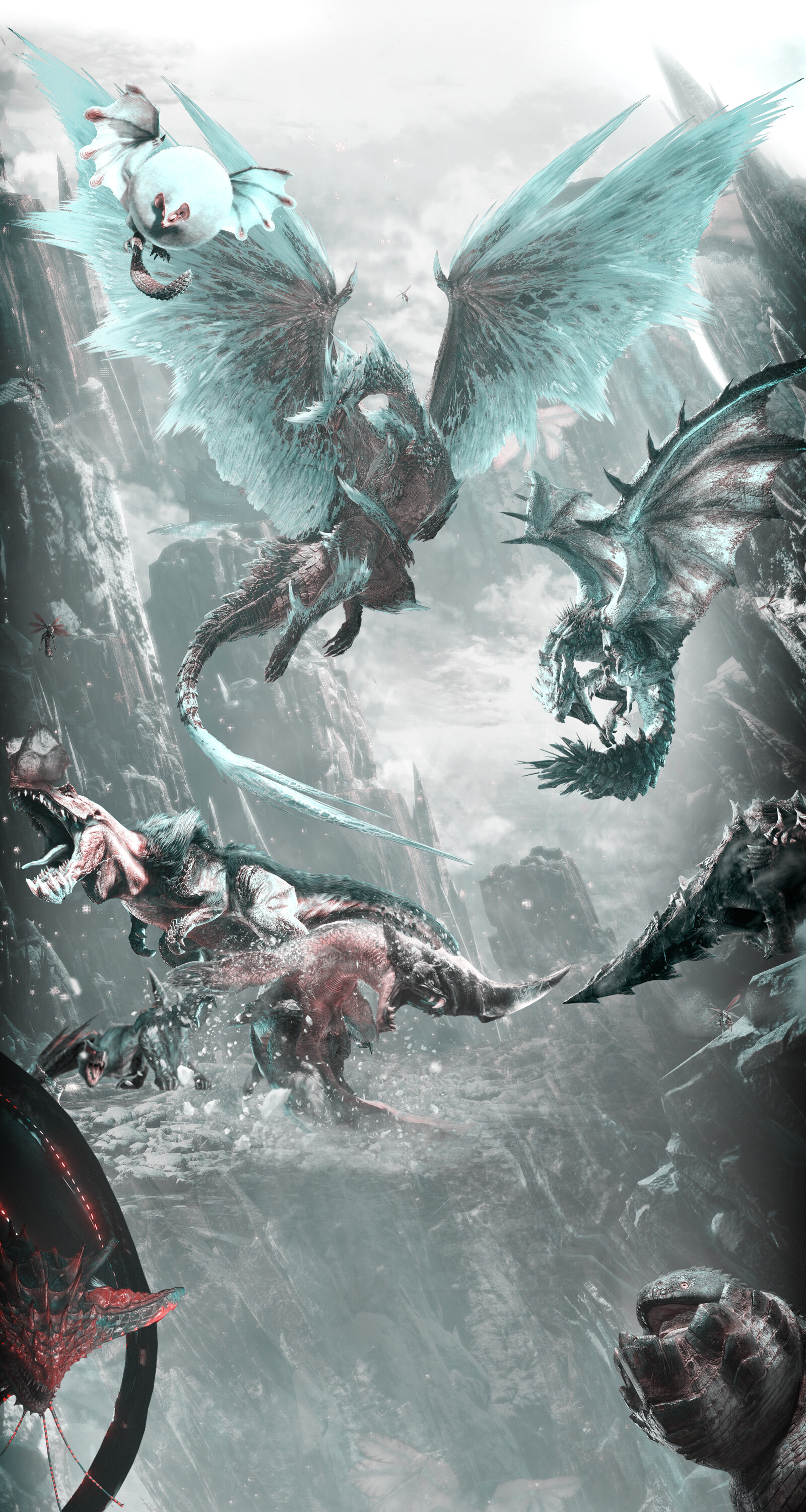 Artstation Monster Hunter World Mobile Wallpaper