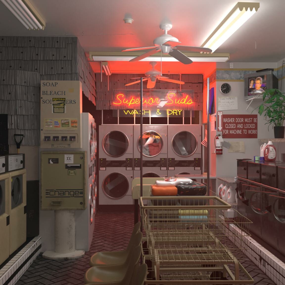 Brian DeYoung Superior Suds Laundromat