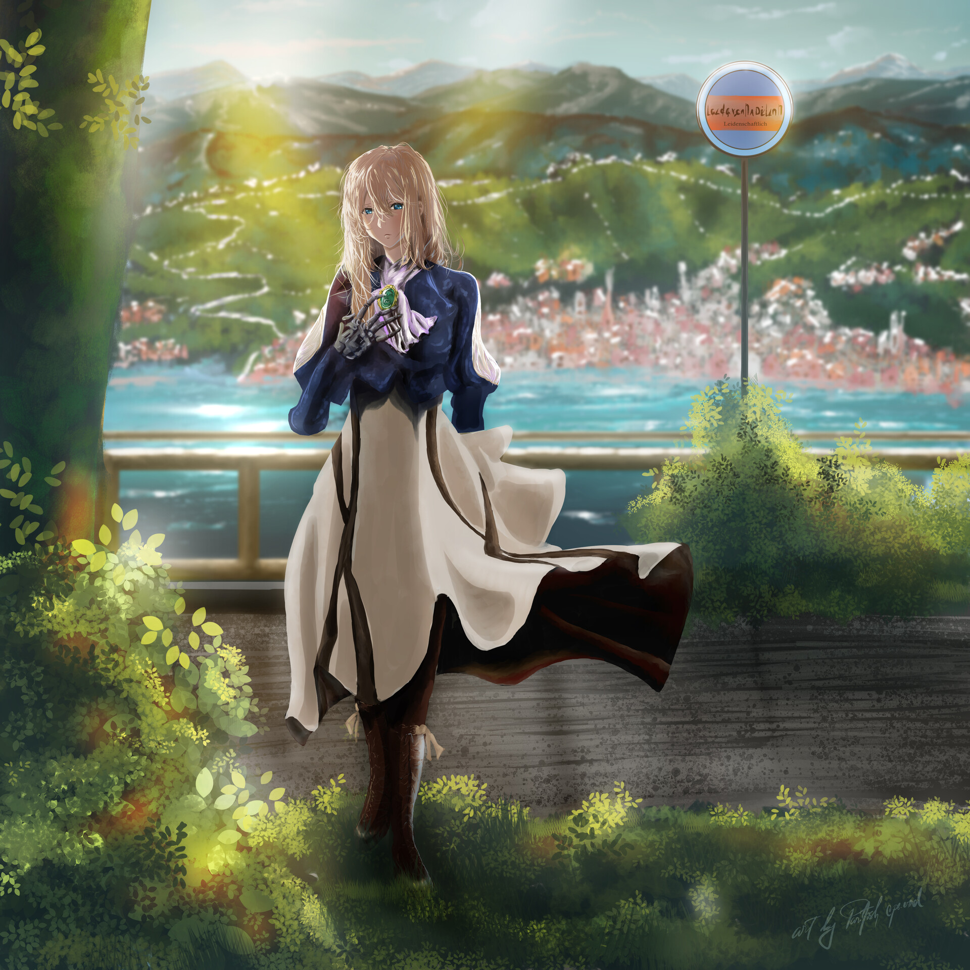 Artstation Violet Evergarden ヴァイオレット エヴァーガーデン