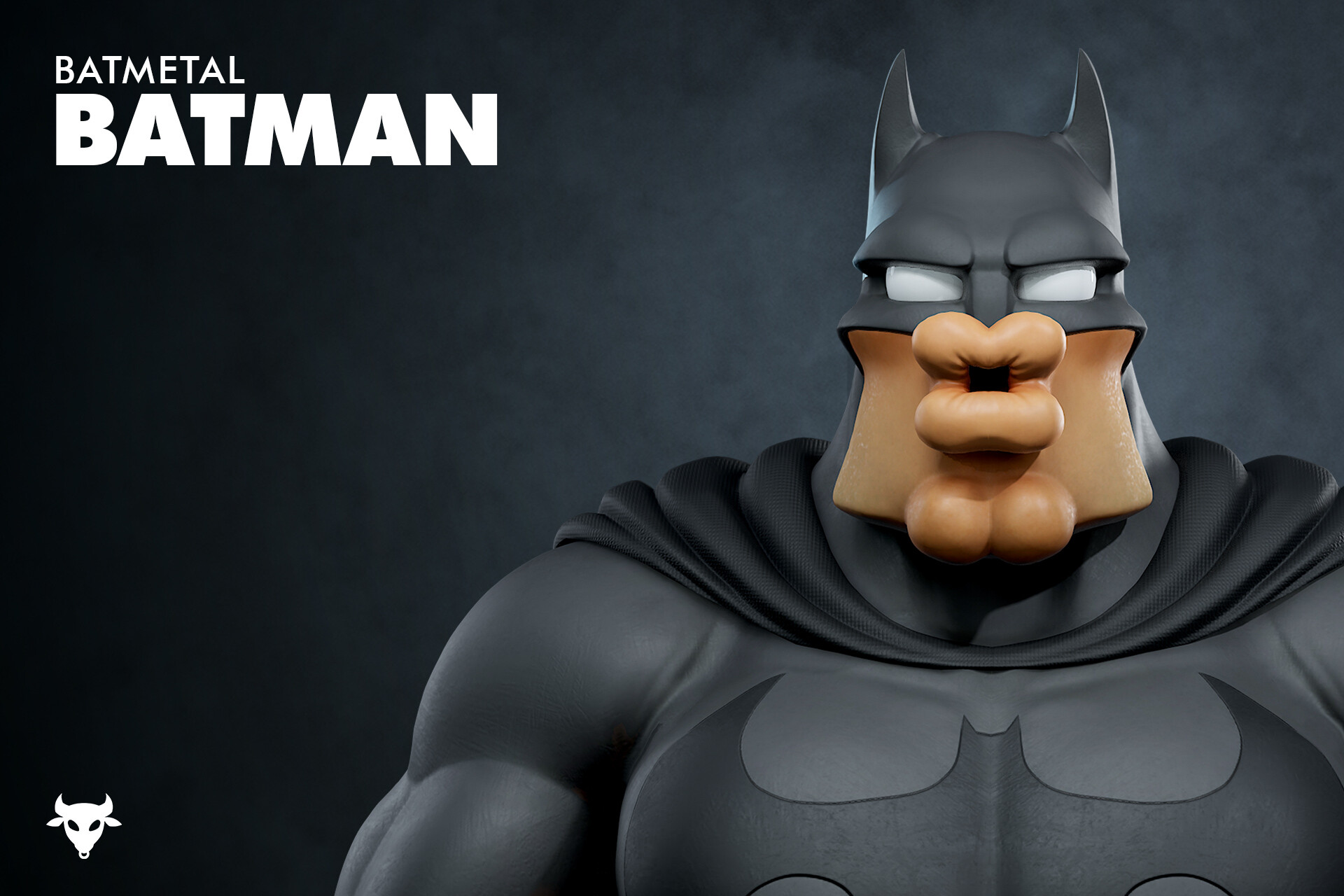 artstation batmetal batman scott hammond