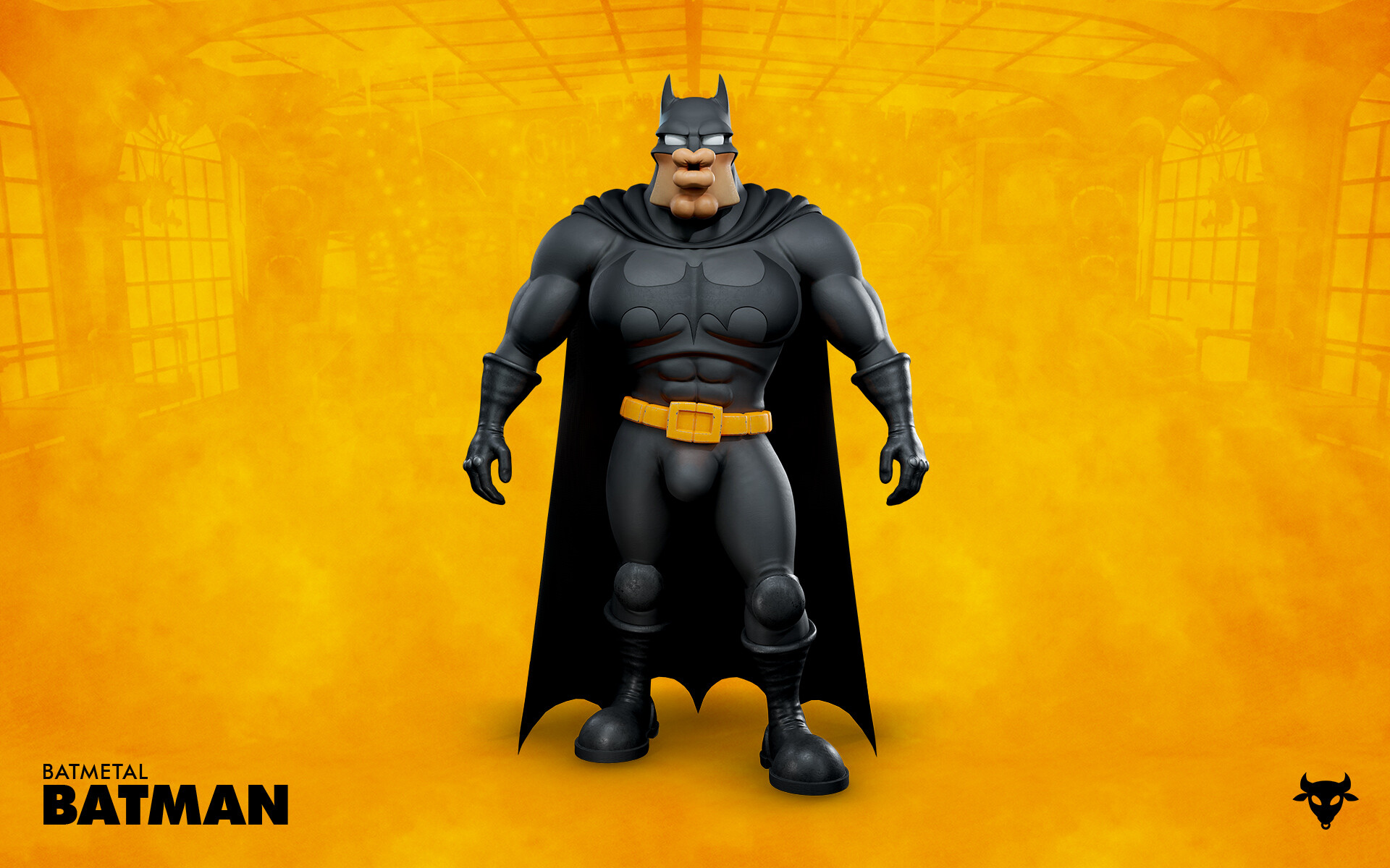 artstation batmetal batman scott hammond