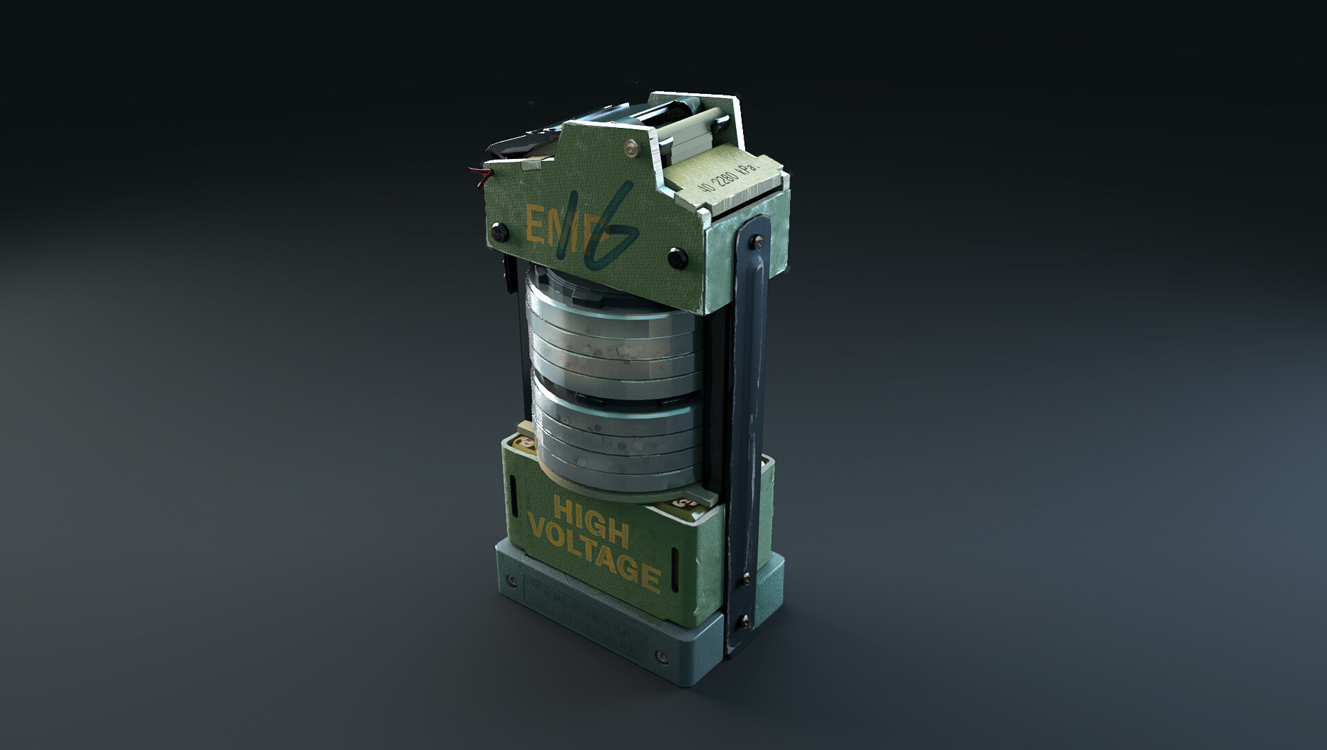 ZOMO C - Lab-made EMP grenade