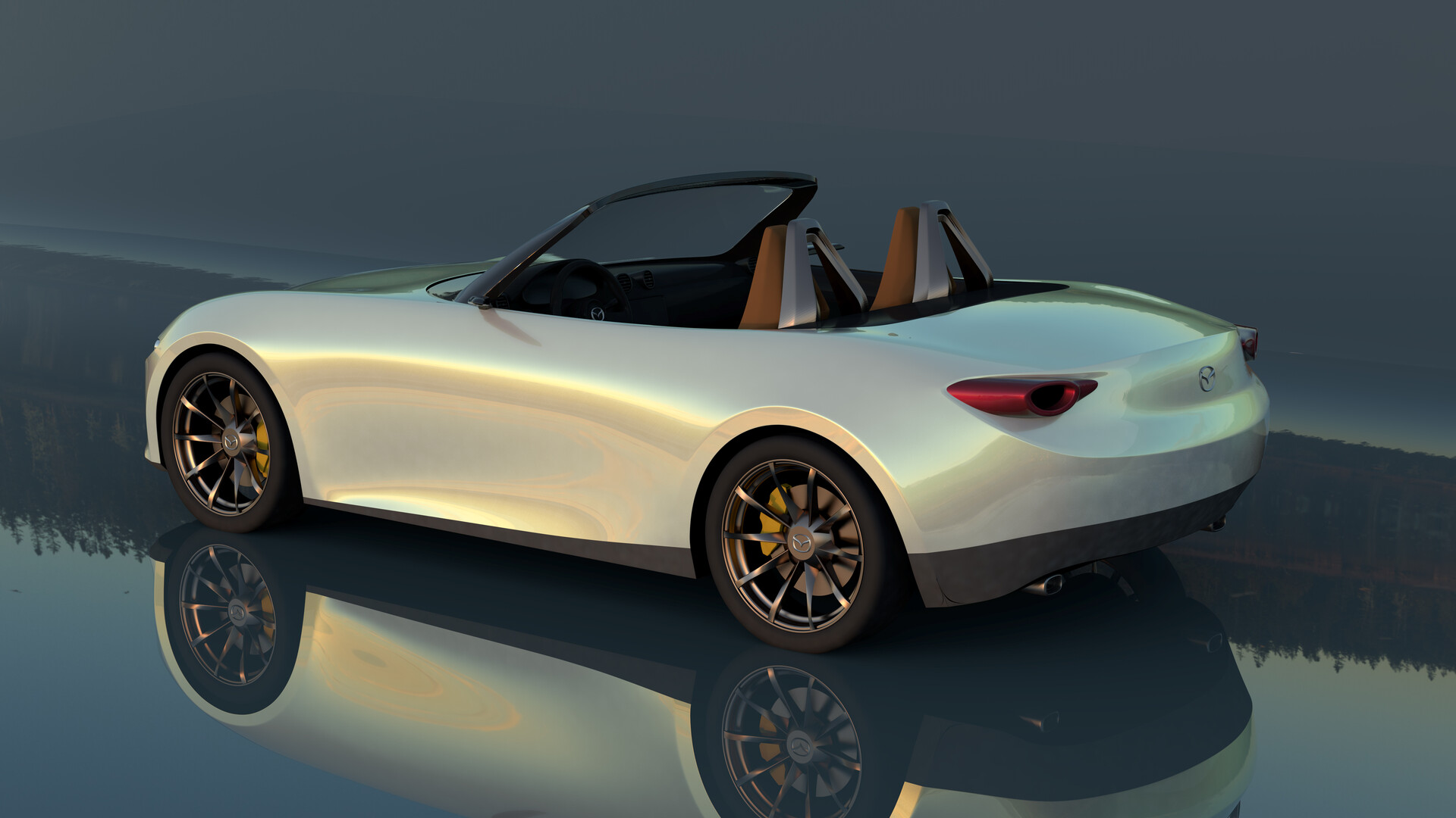 Charles Zheng 2025 Mazda MX5 Miata Maya Modeling Project