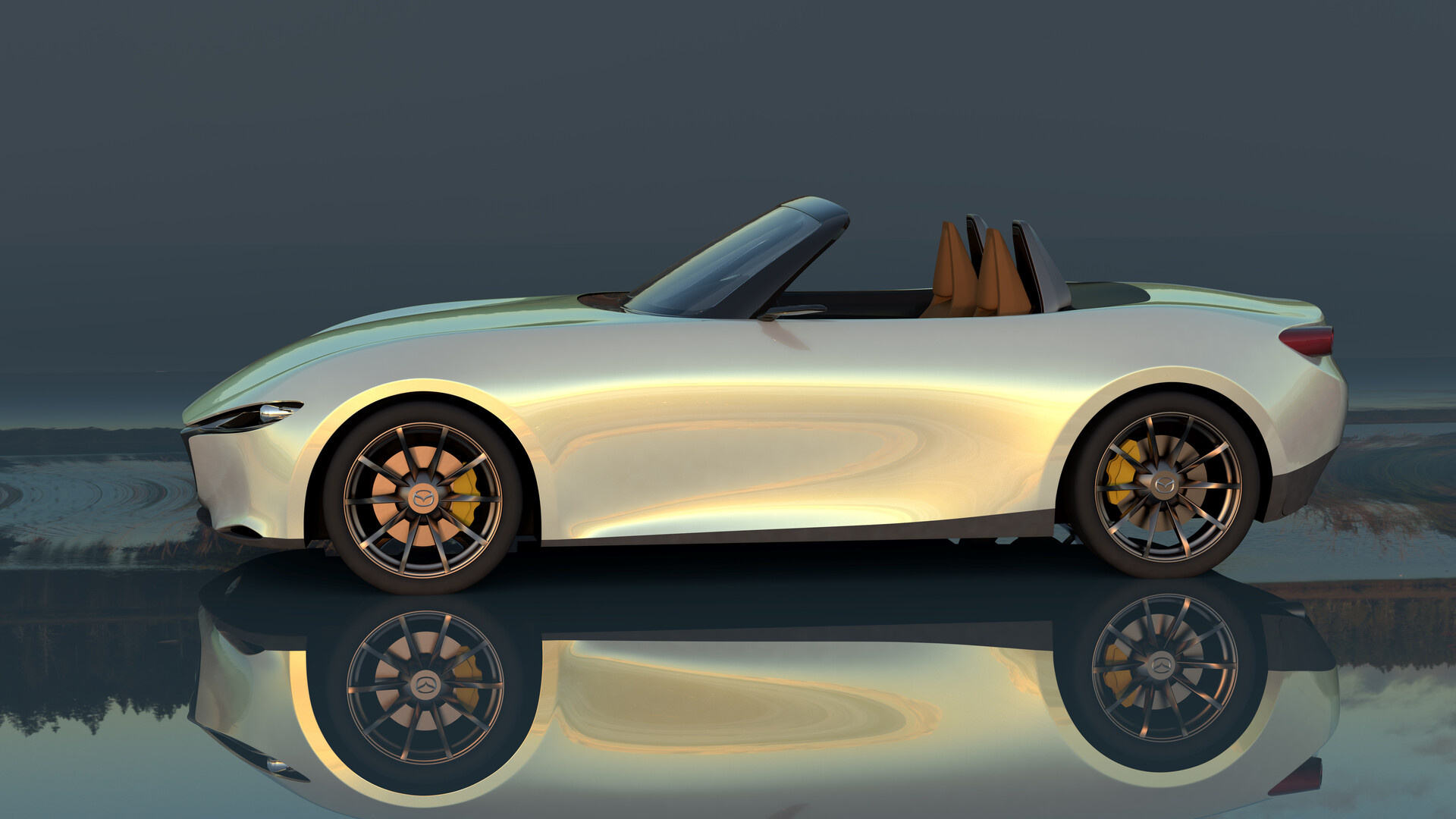 Charles Zheng 2025 Mazda MX5 Miata Maya Modeling Project