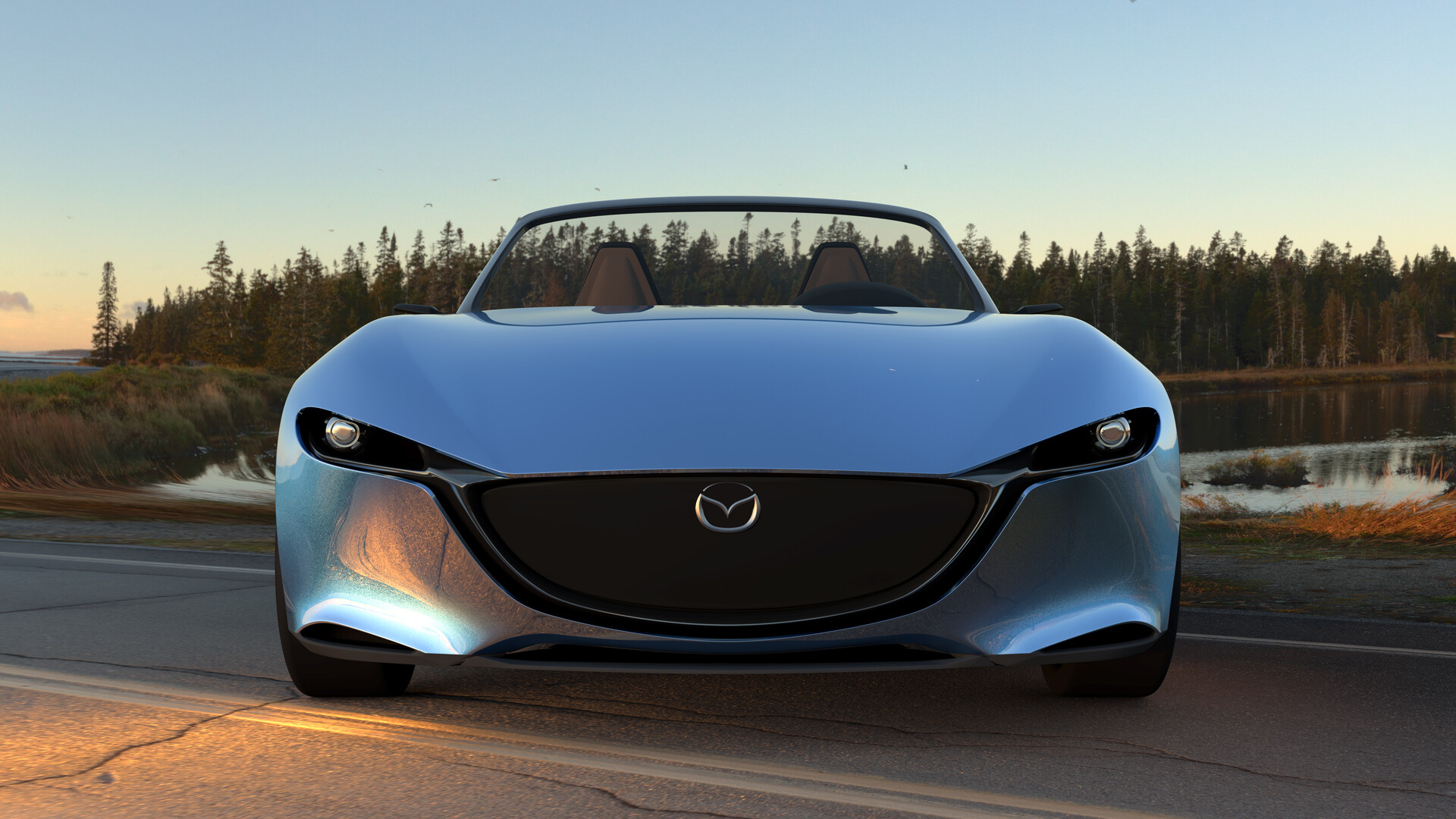 Charles Zheng 2025 Mazda MX5 Miata Maya Modeling Project