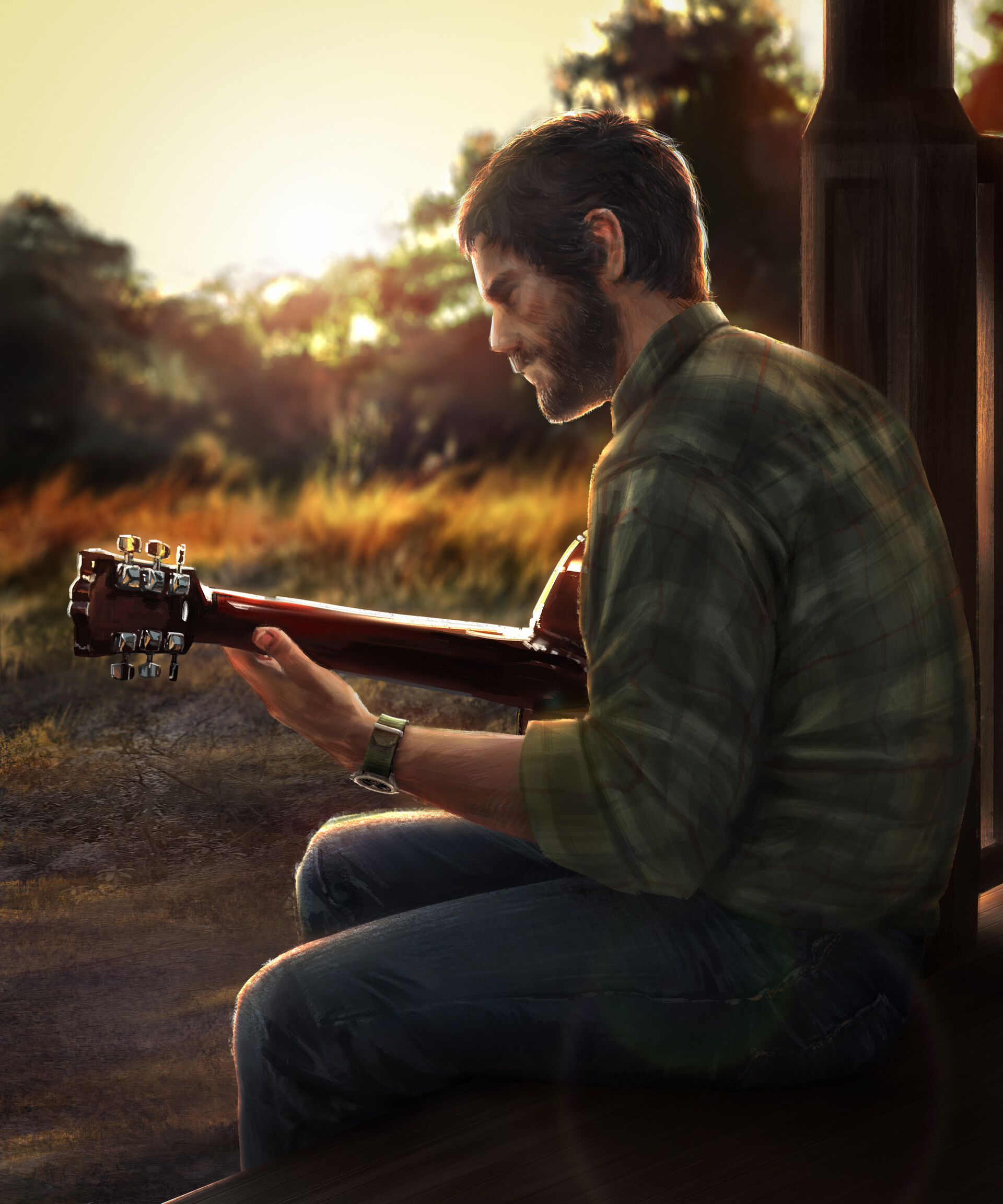 ArtStation - Joel and Tommy - The Last Of Us