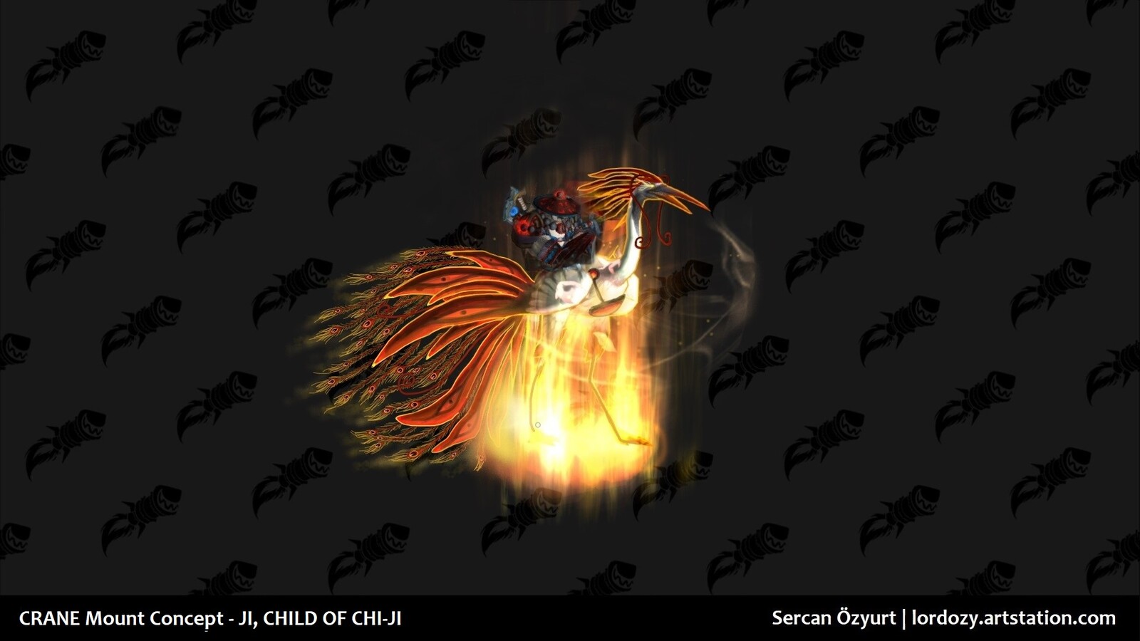 [Fan Concept] Child of Chi-Ji Mount - World of Warcraft