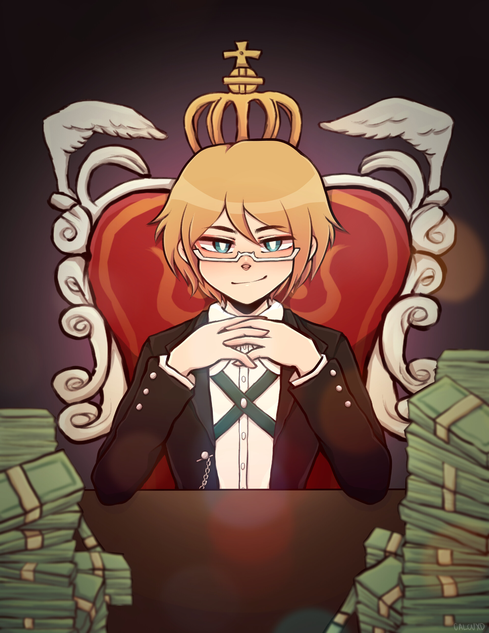Artstation Byakuya Togami Danganronpa Niamh Pontanares