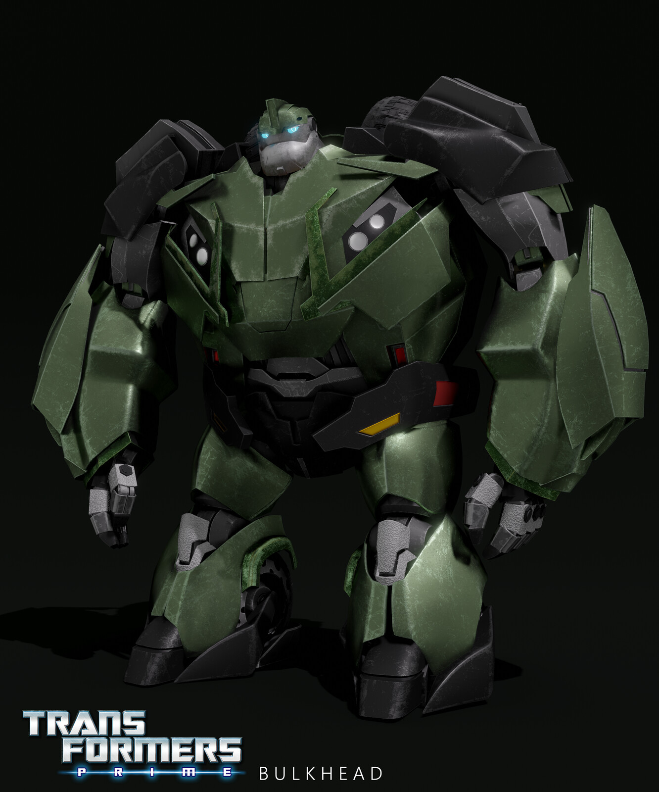 GLARSON TRAWERT "Transformersprime" Bulkhead 3D model