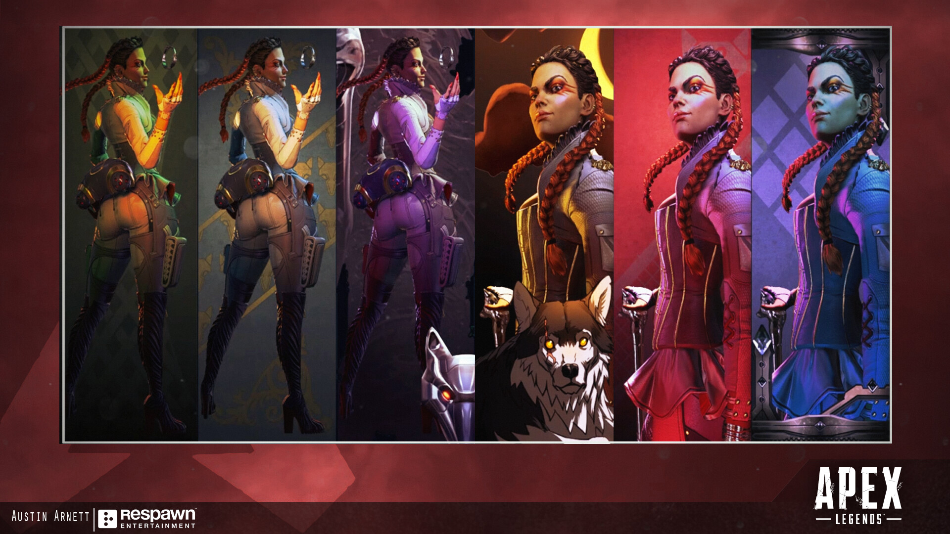 Artstation Season 5 Legend Banners Austin Arnett