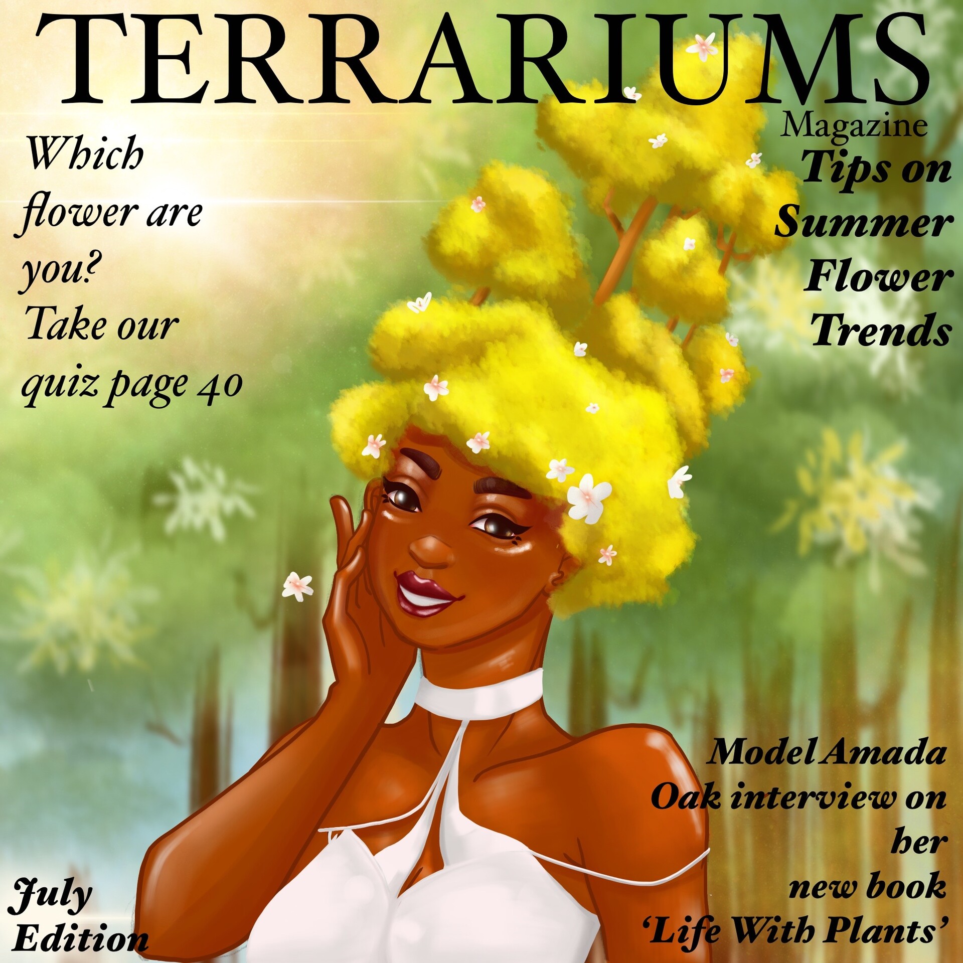 ArtStation Terrarium Magazine (DTIYS Challenge)