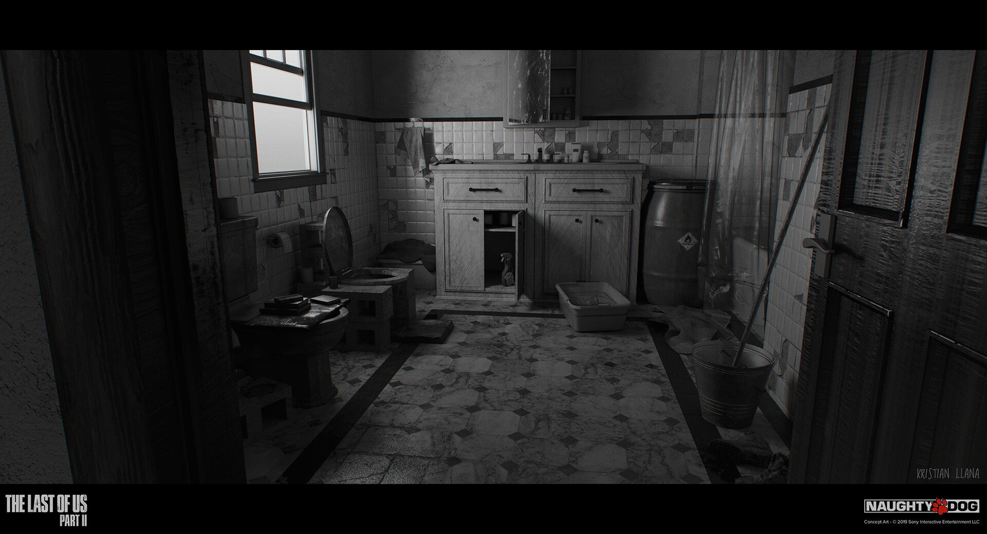 Artstation The Last Of Us Part 2 Joel S House Kristian Llana