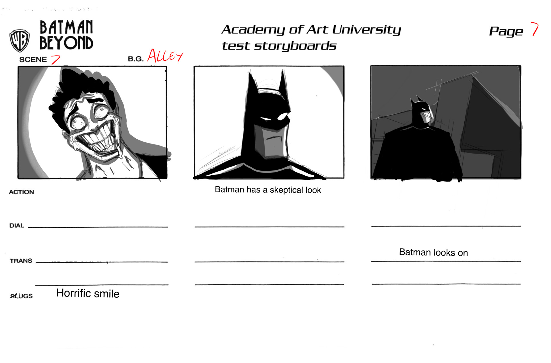 Mr Figgs - The Batman from script