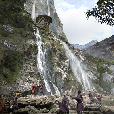 Metin gungor waterfall concept