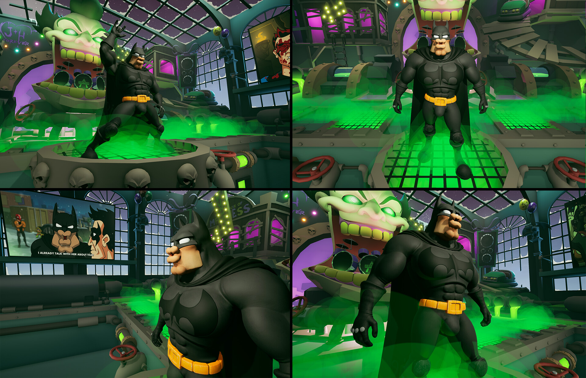 artstation batmetal batman scott hammond