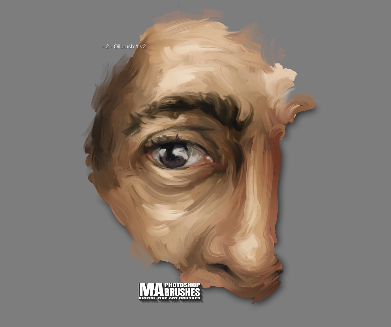 Digital Portrait Brushes - MaxRealistic Photoshop Brush Pack!