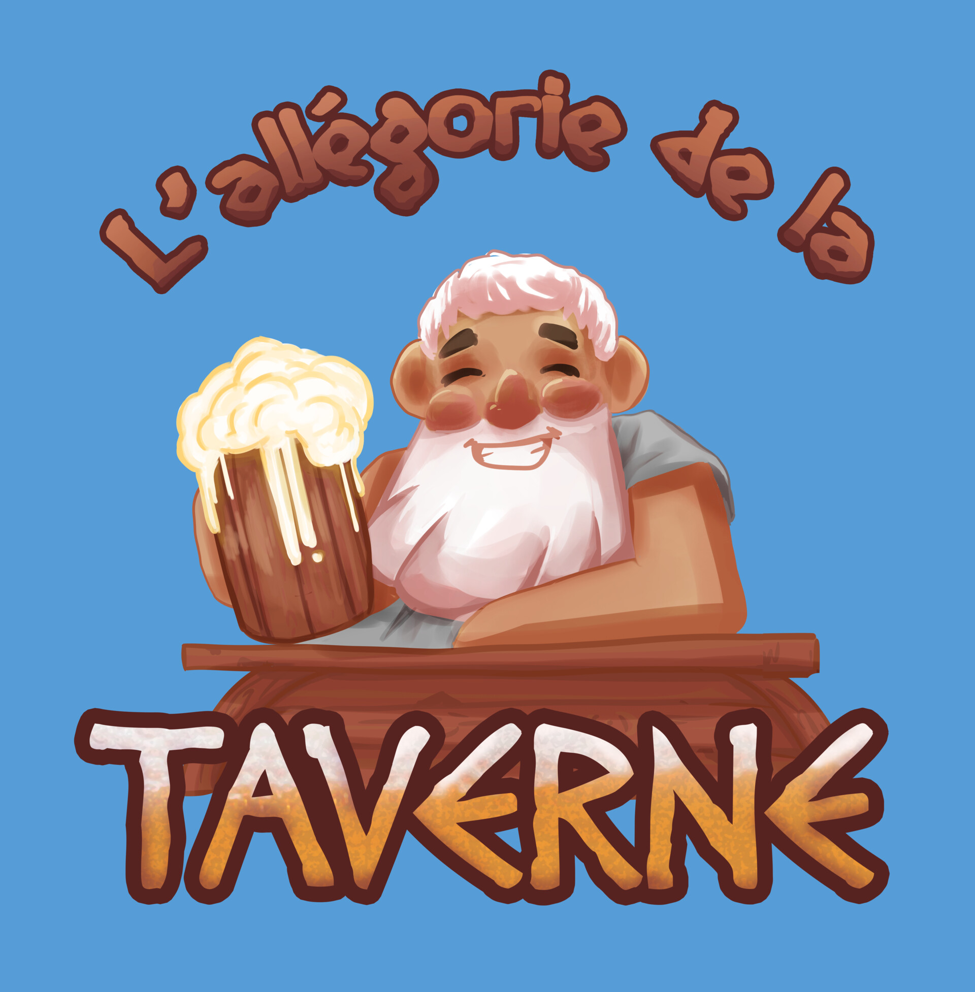 ArtStation L’allégorie de la Taverne (