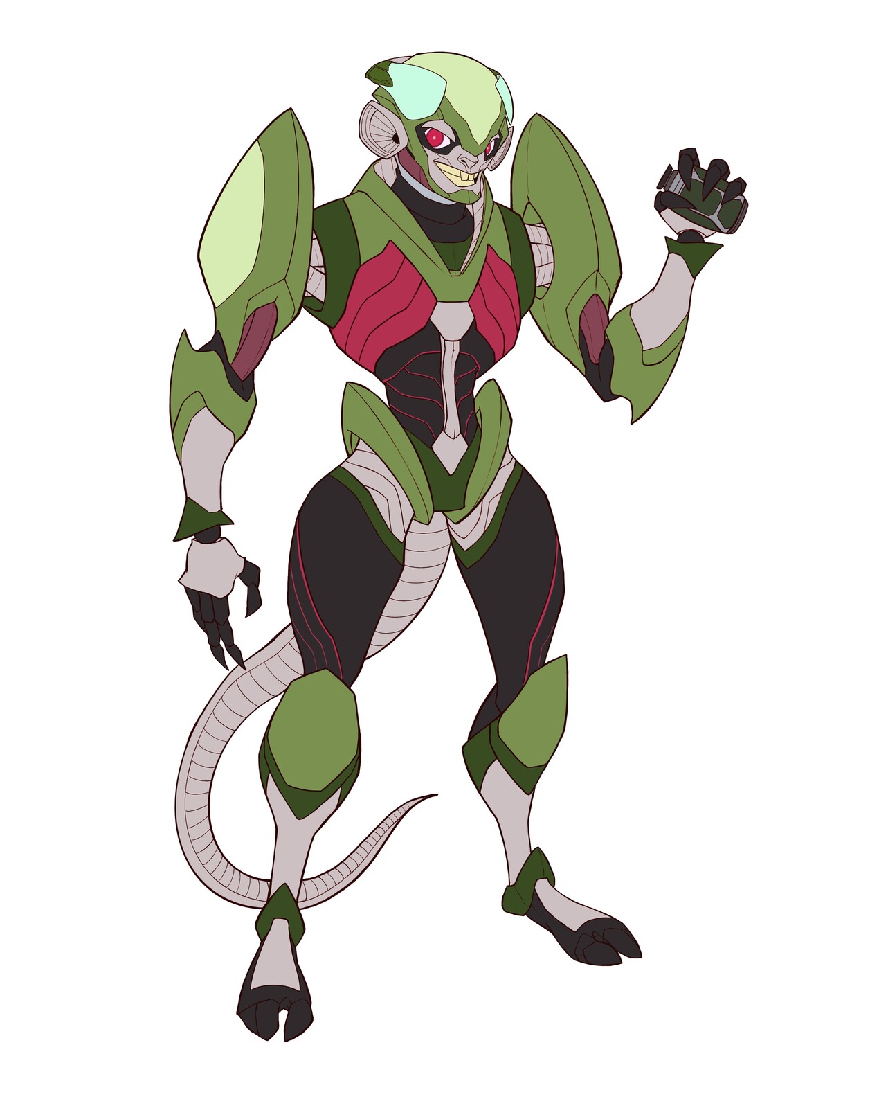 David Do - Rattrap, Beast Machines Animated Redesign