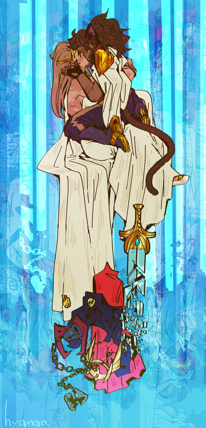 Hyamara Claudia R Fanart She Ra Catra X Adora See more ideas about princess of power, she ra, adora. fanart she ra catra x adora