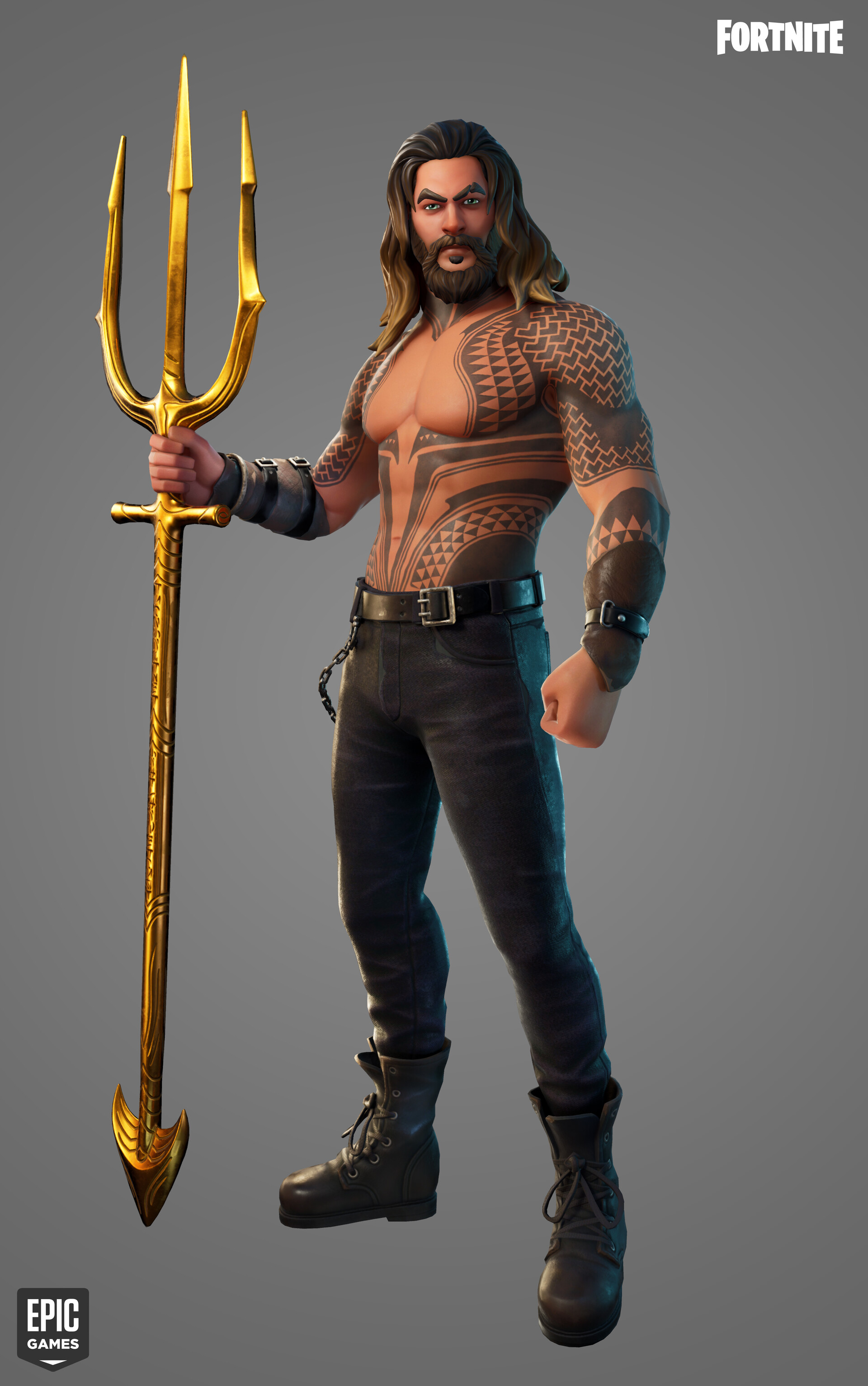 Artstation Fortnite Aquaman Skin Arthur Curry Skin Justin Holt
