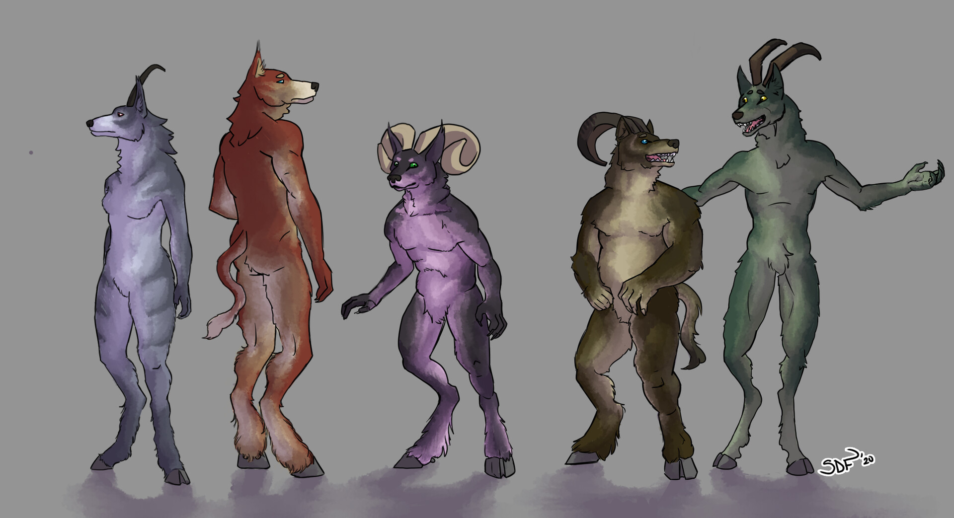 asenith padilla wolf goat designs
