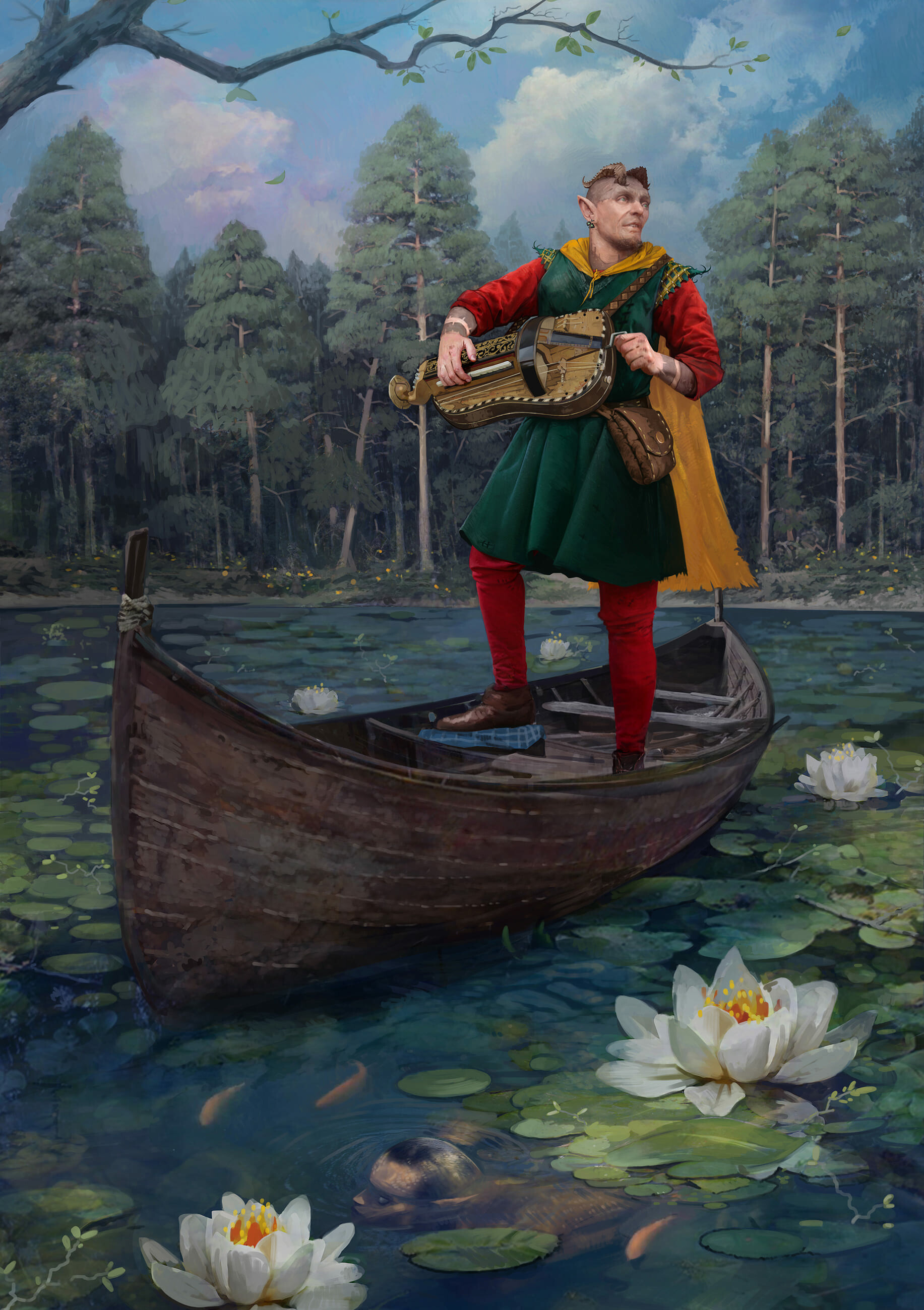 Полет барди художник картины