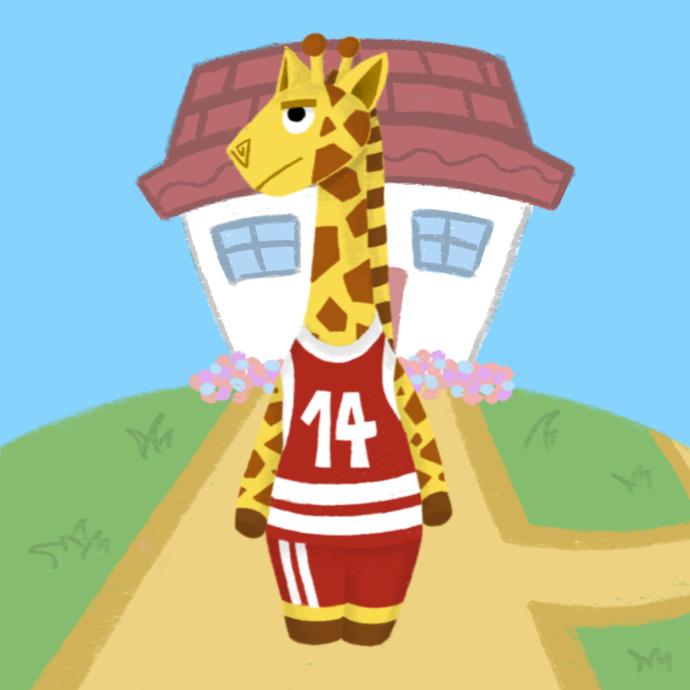 ArtStation - Giraffe Villager: Cranky