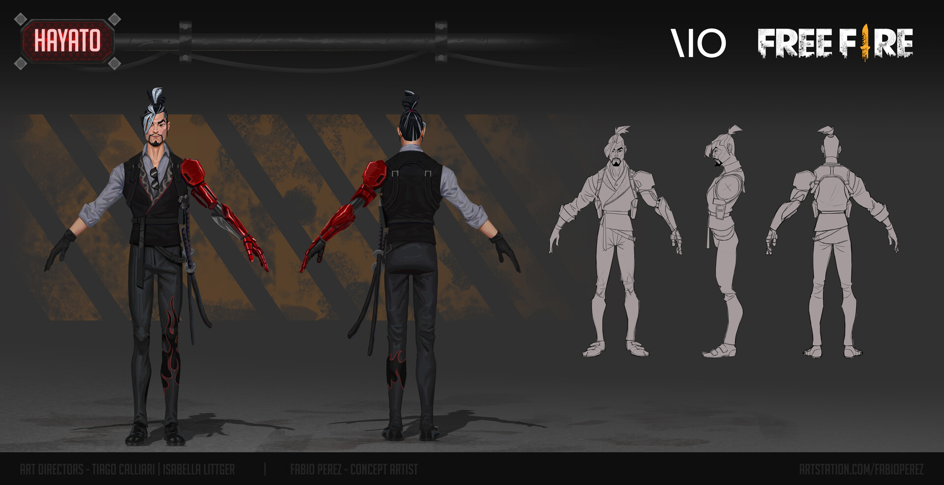 Fabio Perez Free Fire Reckoning Concept Art