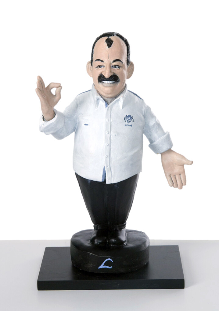 famous chef caricature