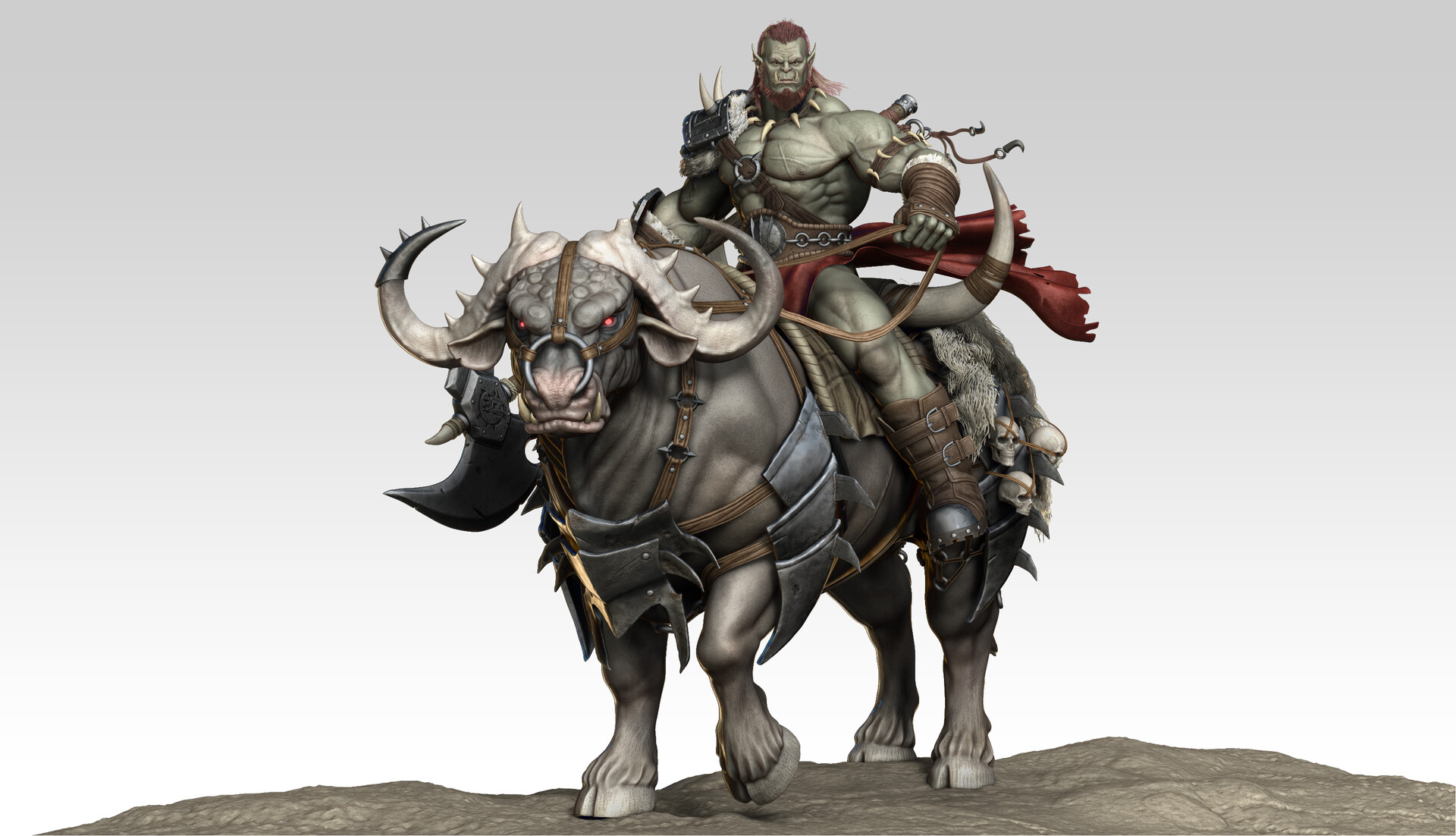 ArtStation - Orc Rider