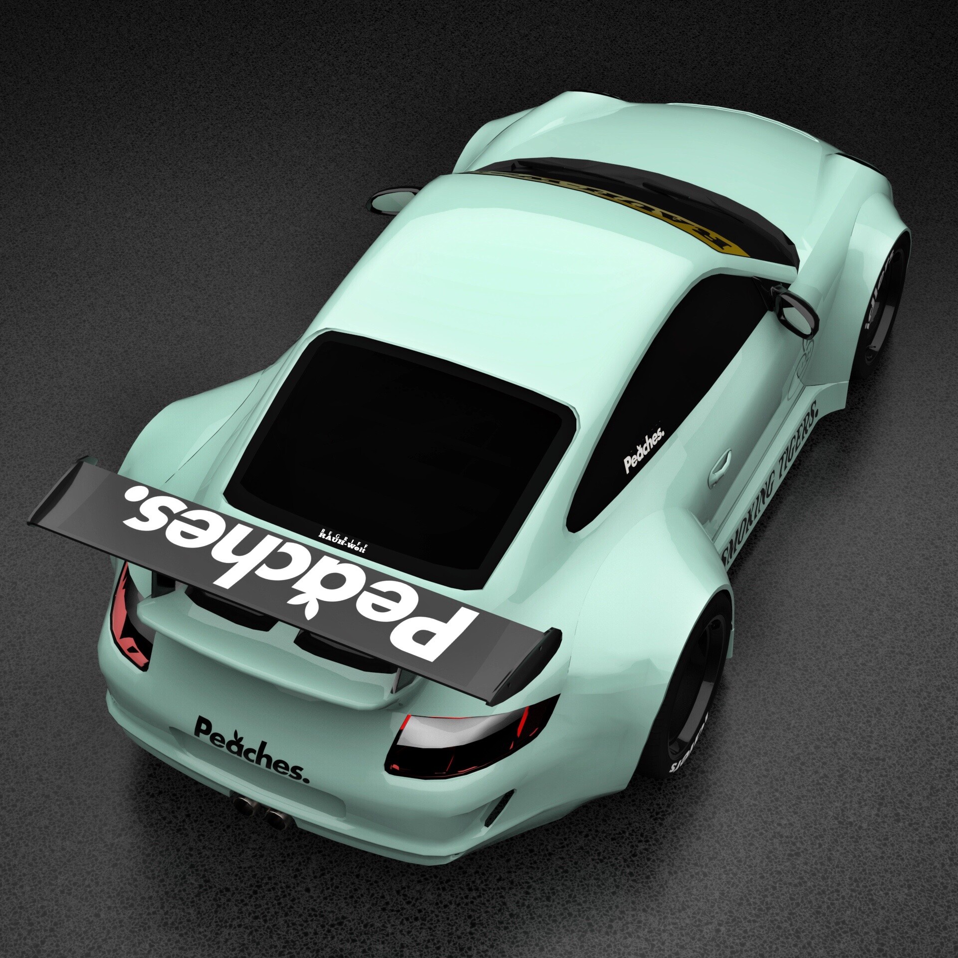 Artstation Rwb 997 With Rear Bumper Eom Taerim